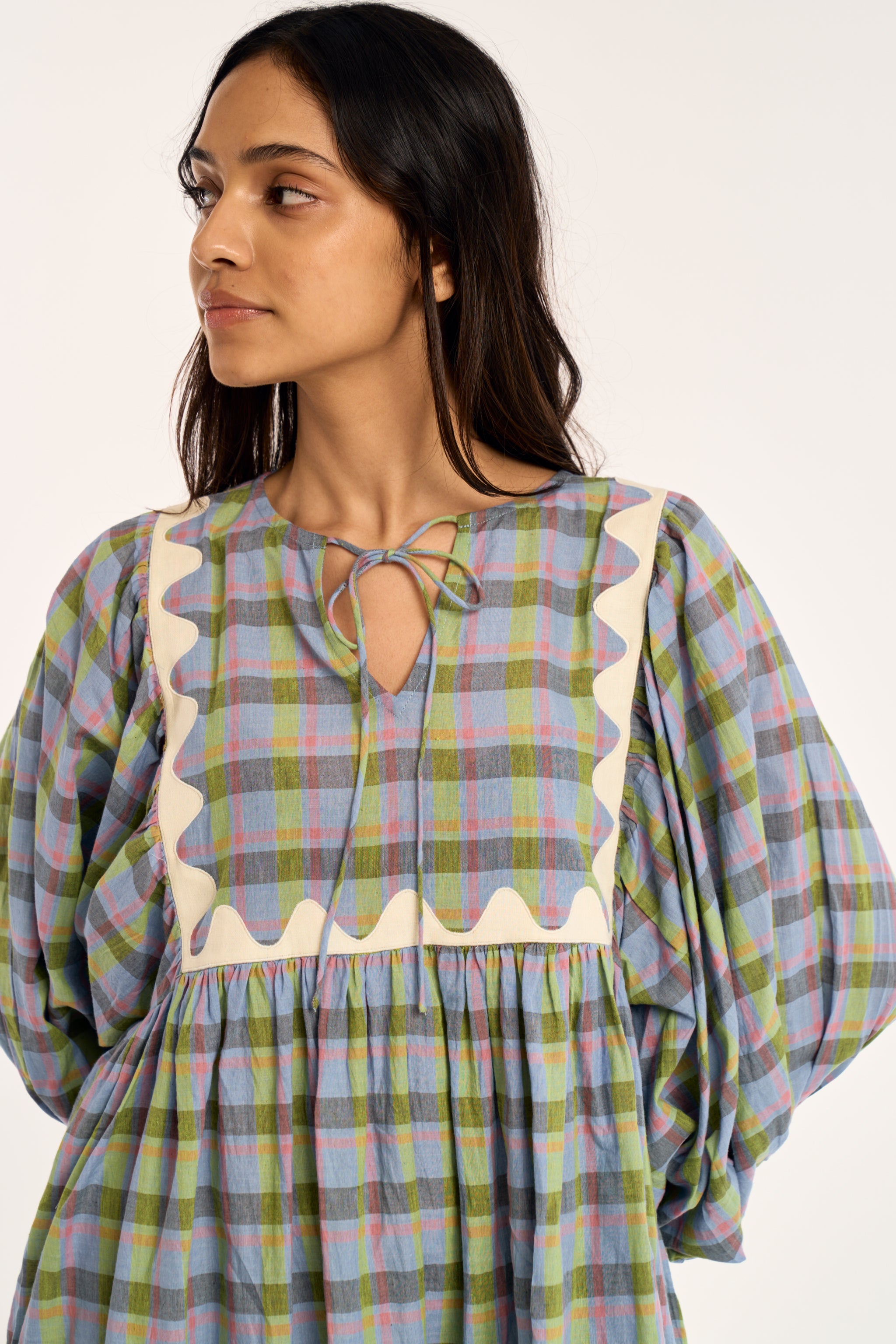 WISP DRESS | TIDE CHEX