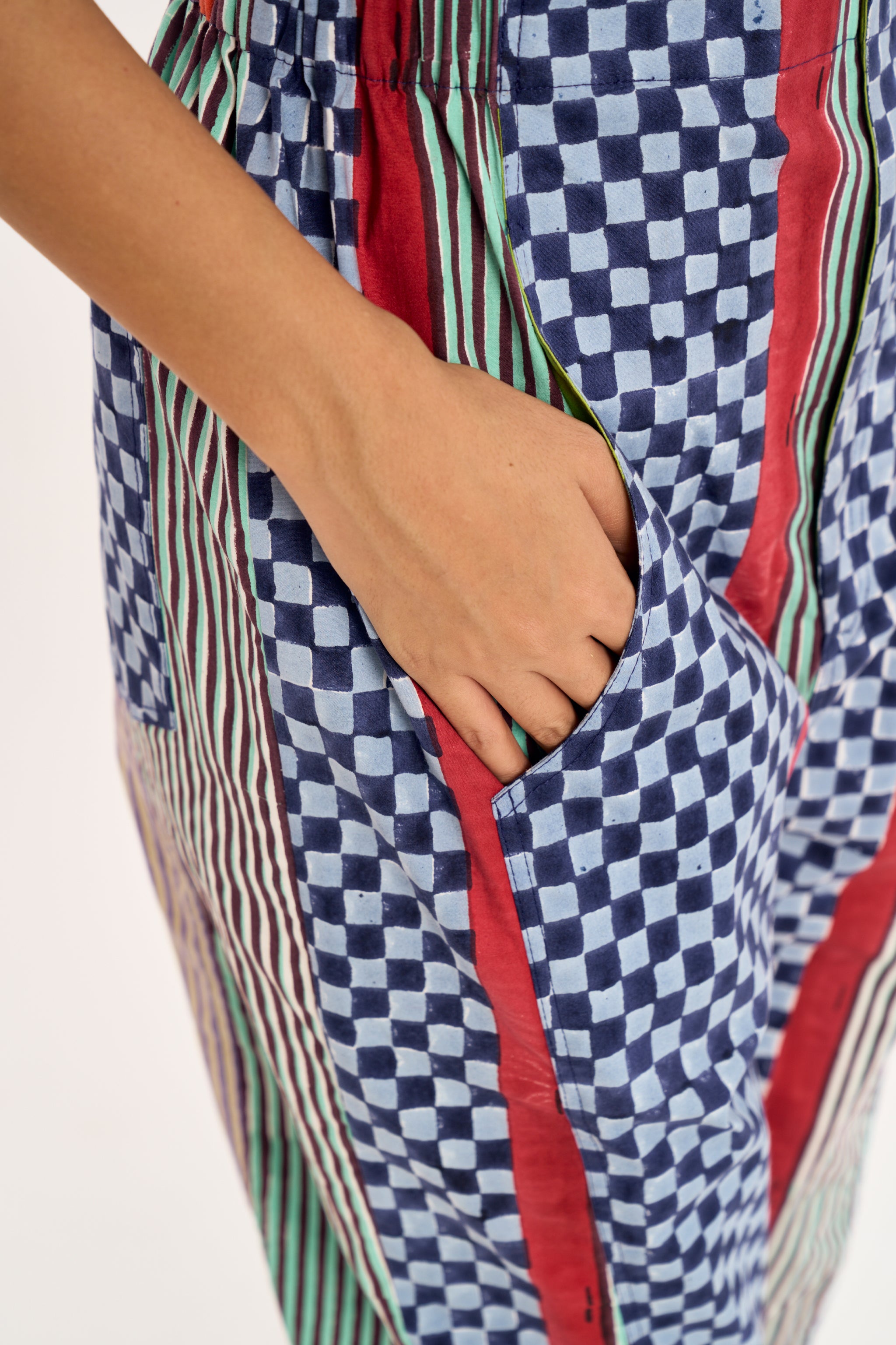STUDIO JUMPSUIT | FIELD GRID