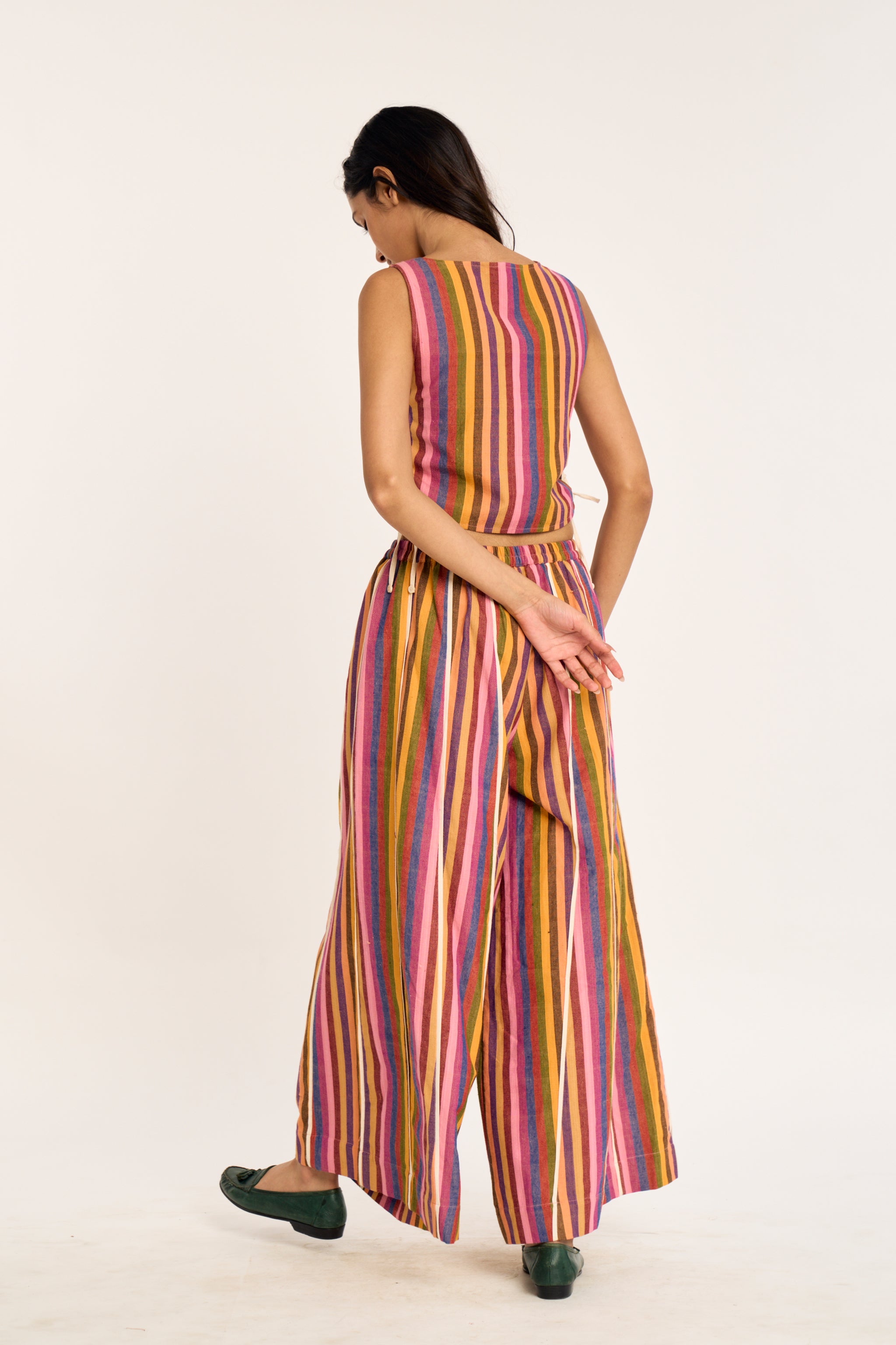 CLOVER PANTS | CRAYON	STRIPES