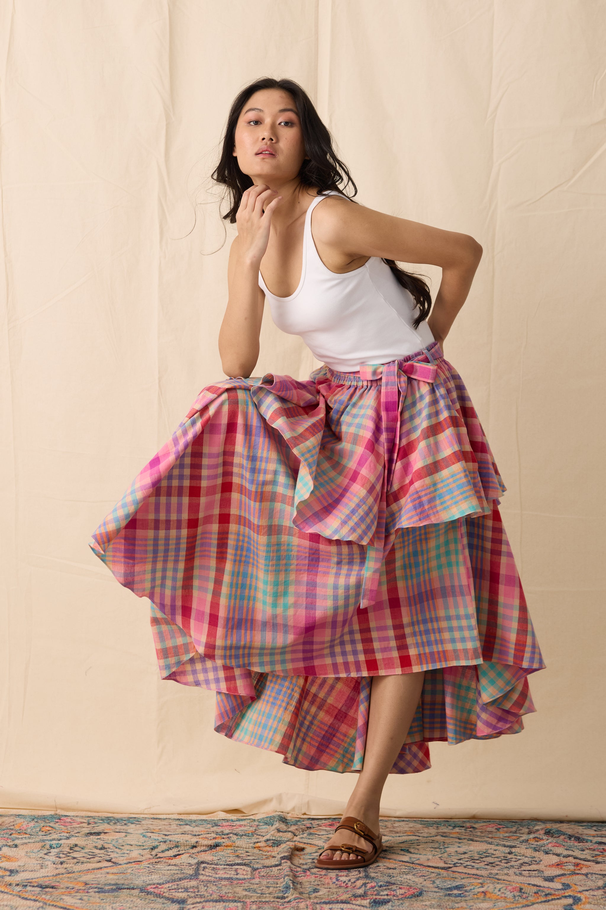 CIRCA SKIRT | POPSICLE CHEX