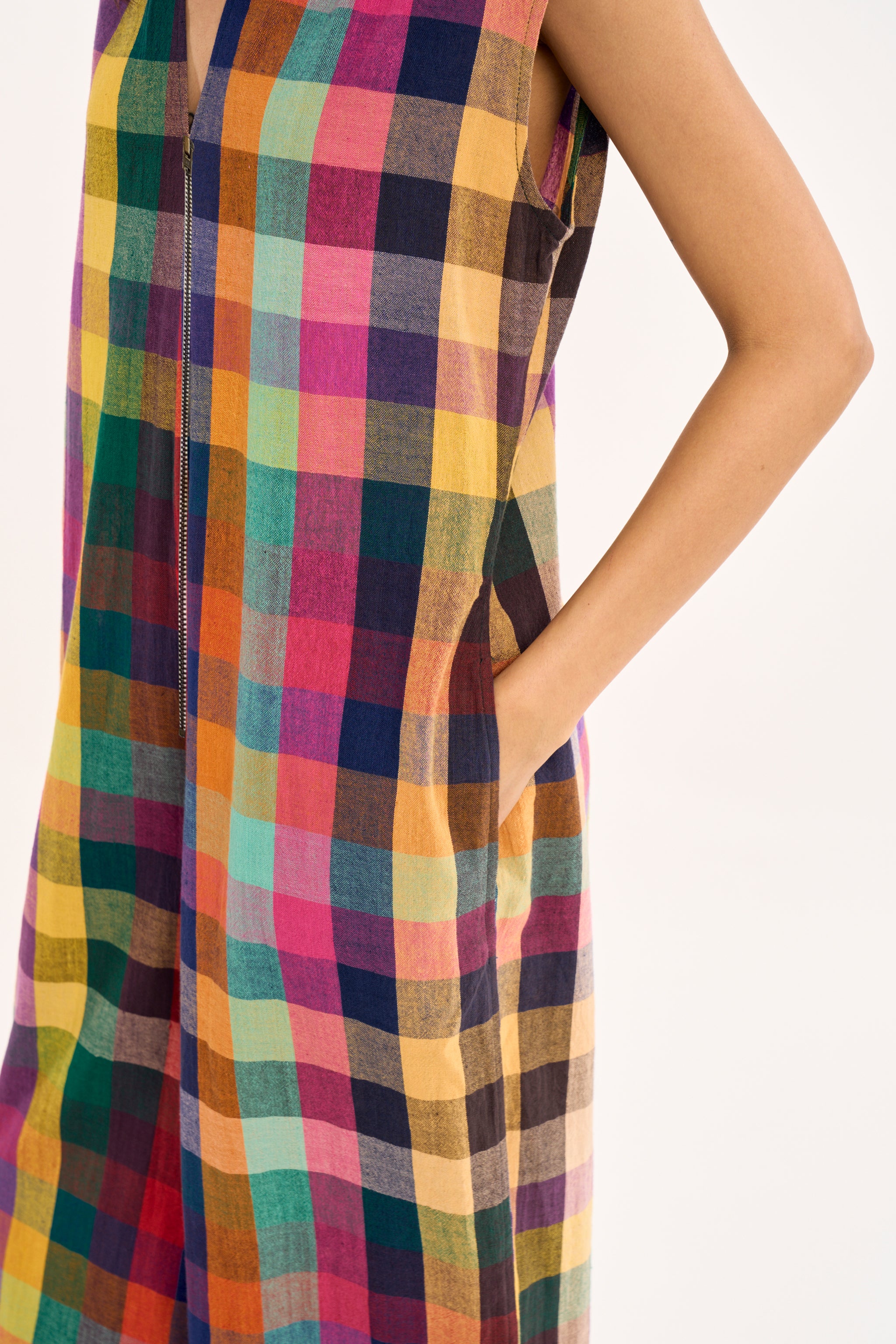 NINA JUMPSUIT | CARAVAN CHEX