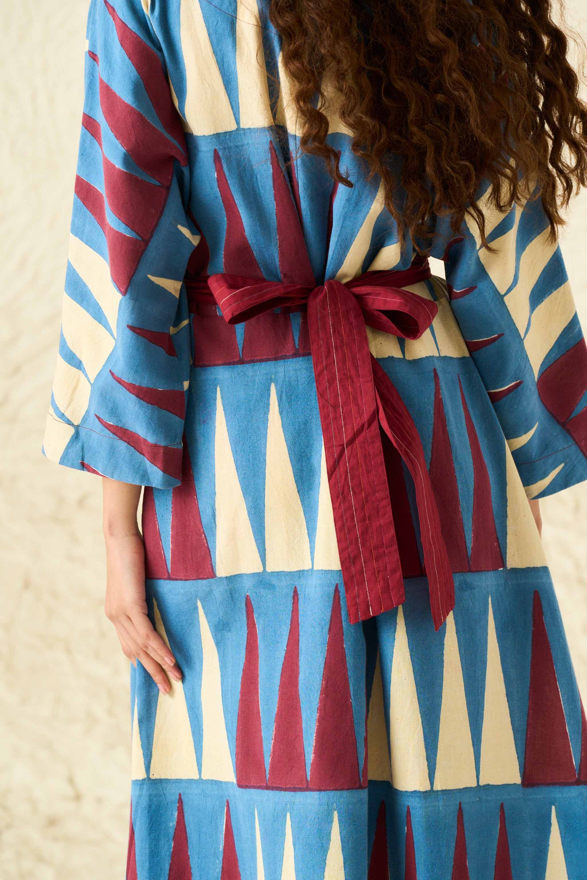 NOVA WRAP DRESS | MULTI POINT SLATE