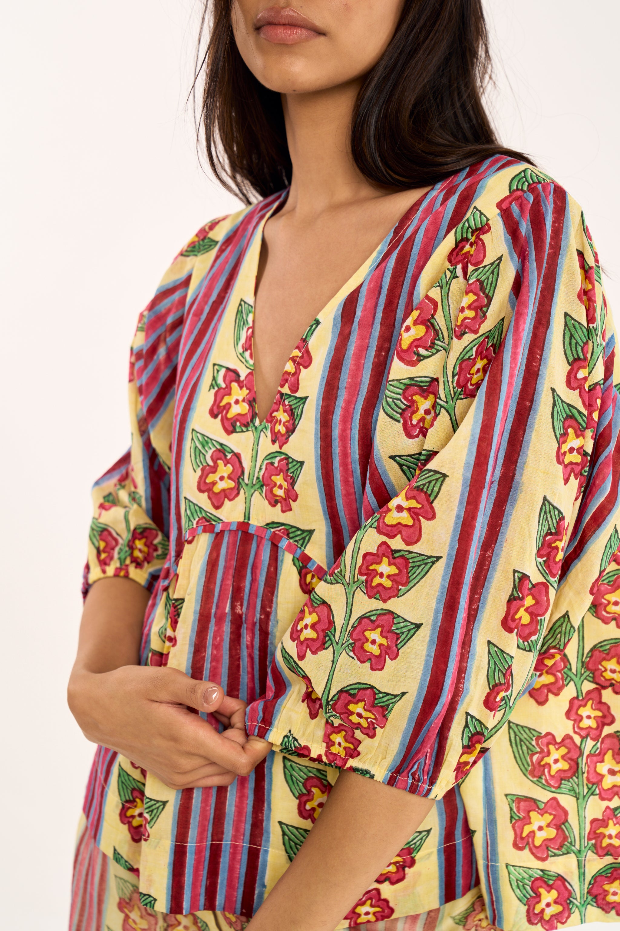 SELENE TOP | BUTTERCREAM IRIS