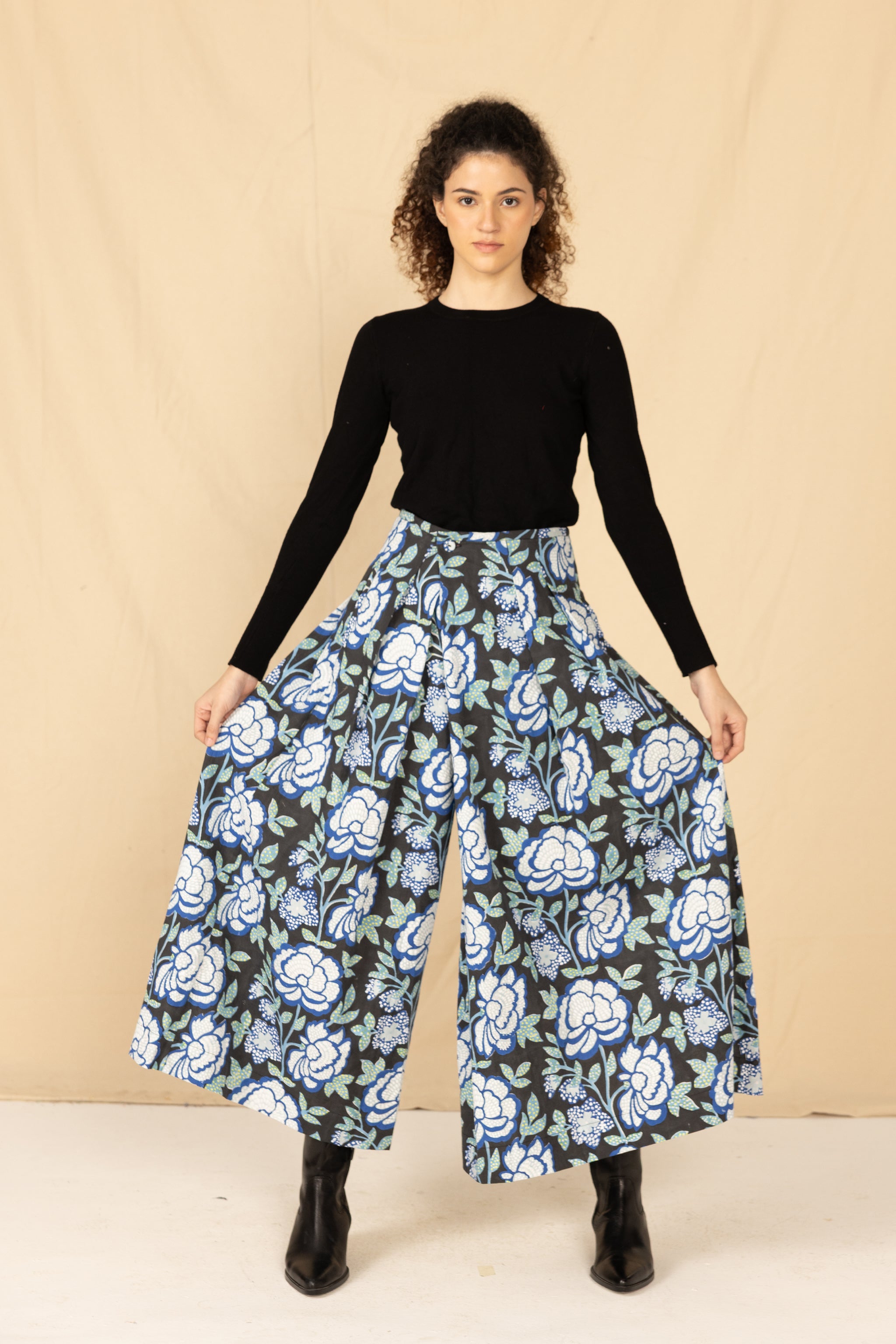 FRIDA PANTS | ROSETTE INK