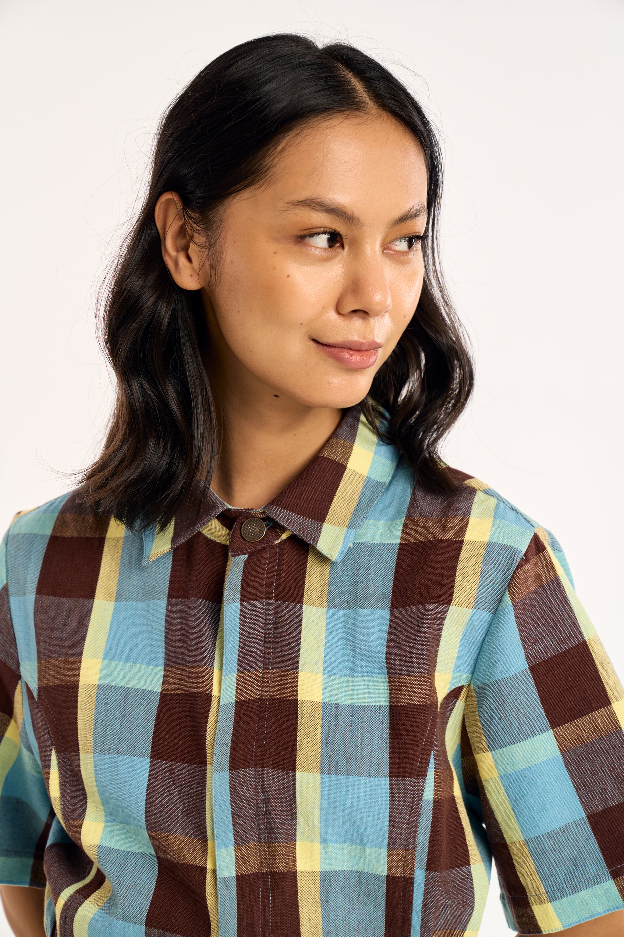 STUDIO JUMPSUIT | CEDAR CHEX