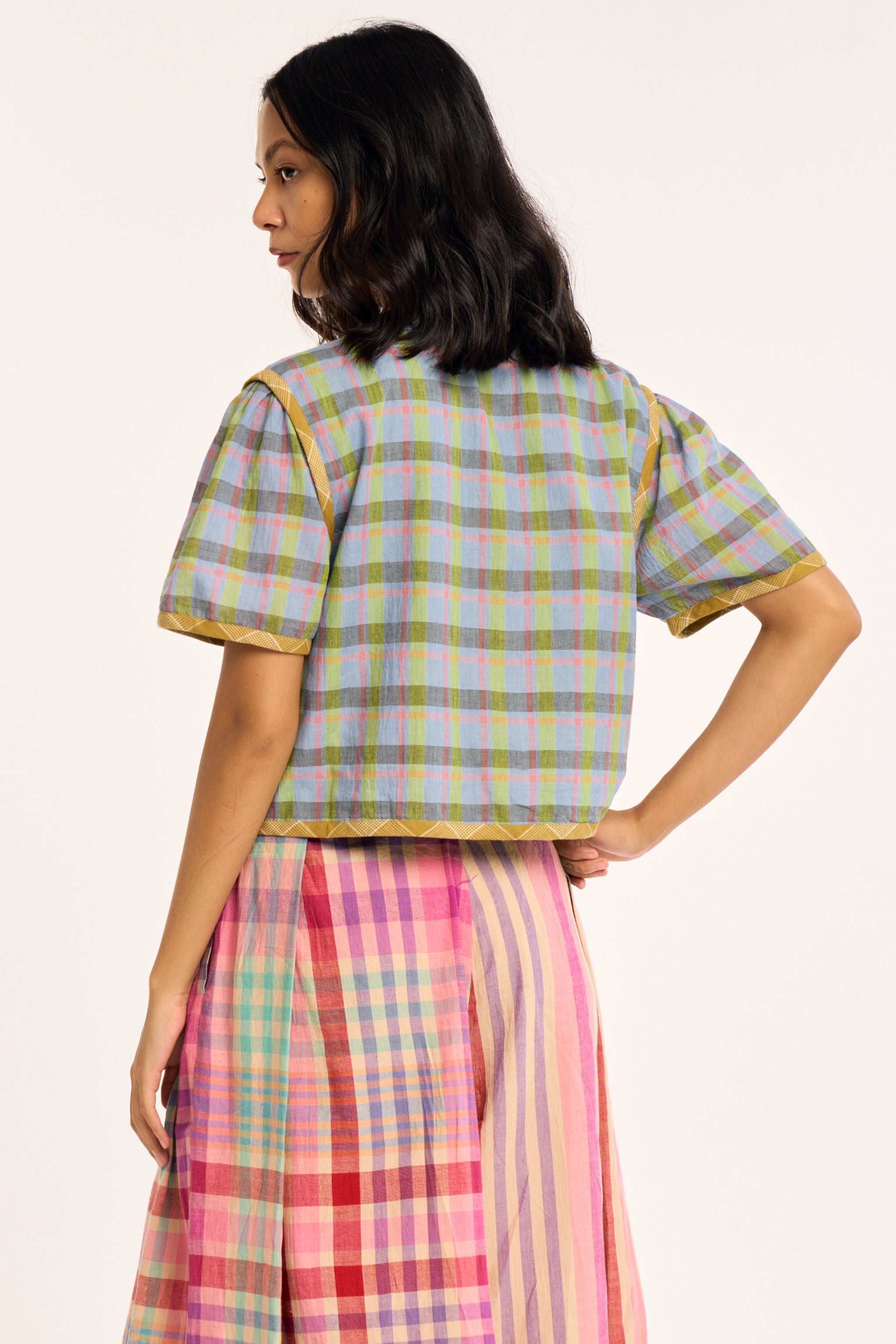 NICO TOP | TIDE CHEX