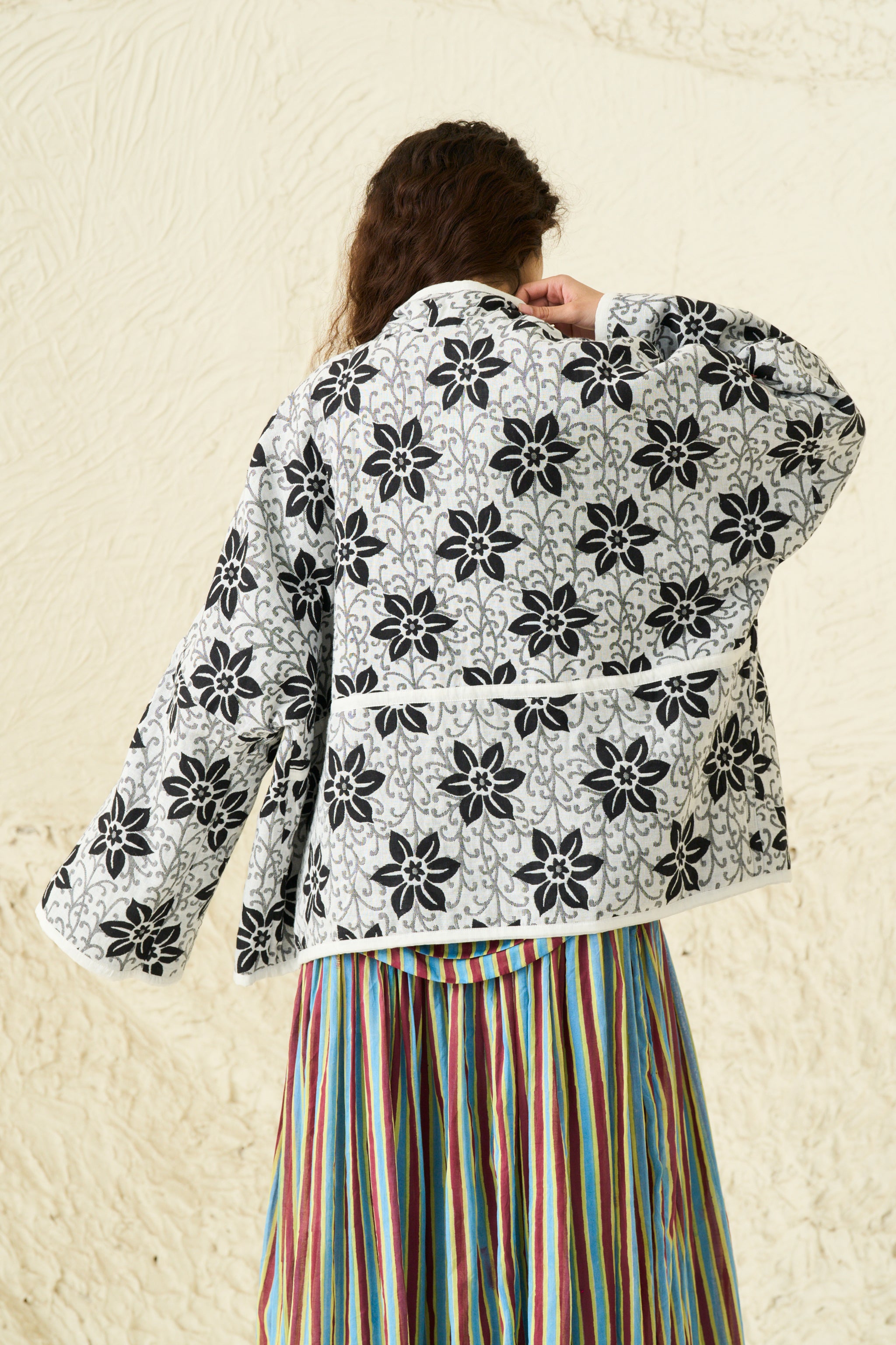 HERITAGE JACKET | NIGHT JASMINE JACQUARD