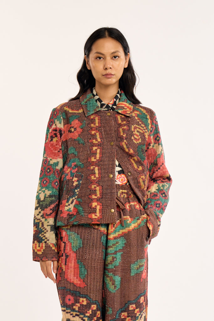 Buy ZAHARA JACKET | VALLEY QUILT – Rujuta Sheth