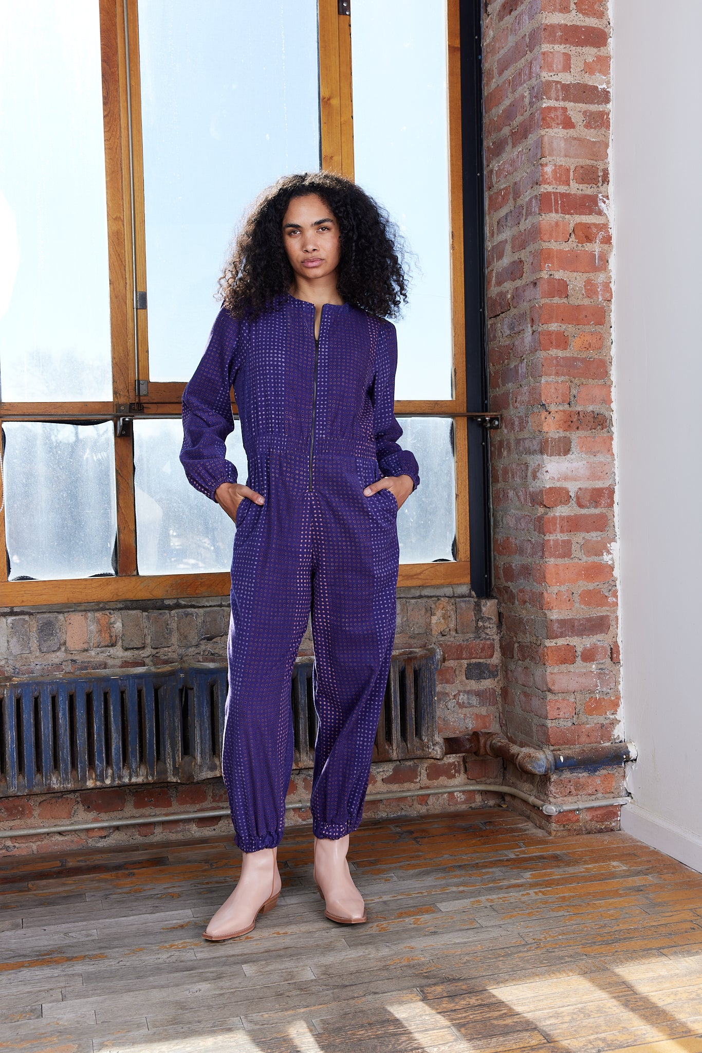 ANDI JUMPSUIT | MIRAGE BLOCK PRINT