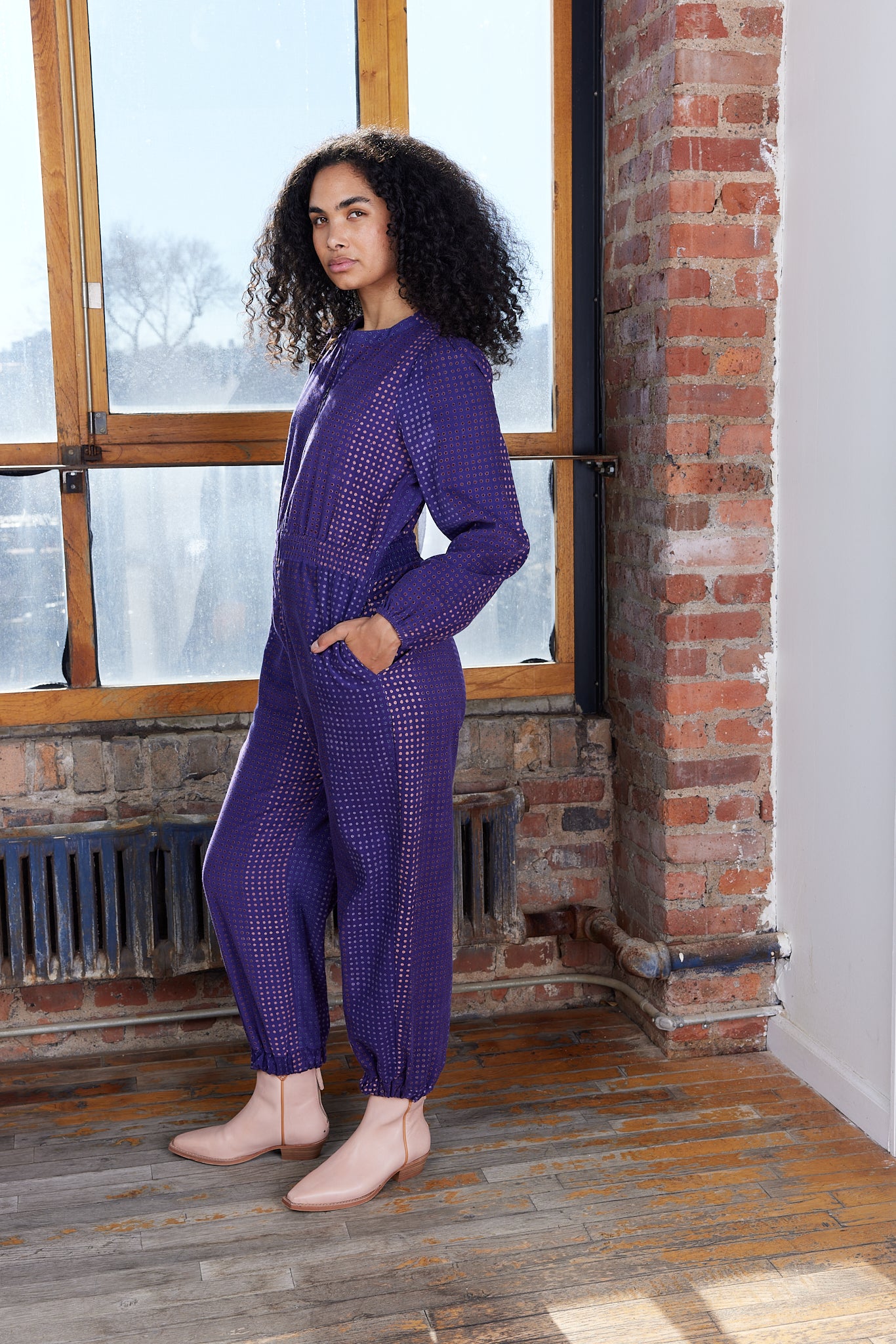 ANDI JUMPSUIT | MIRAGE BLOCK PRINT