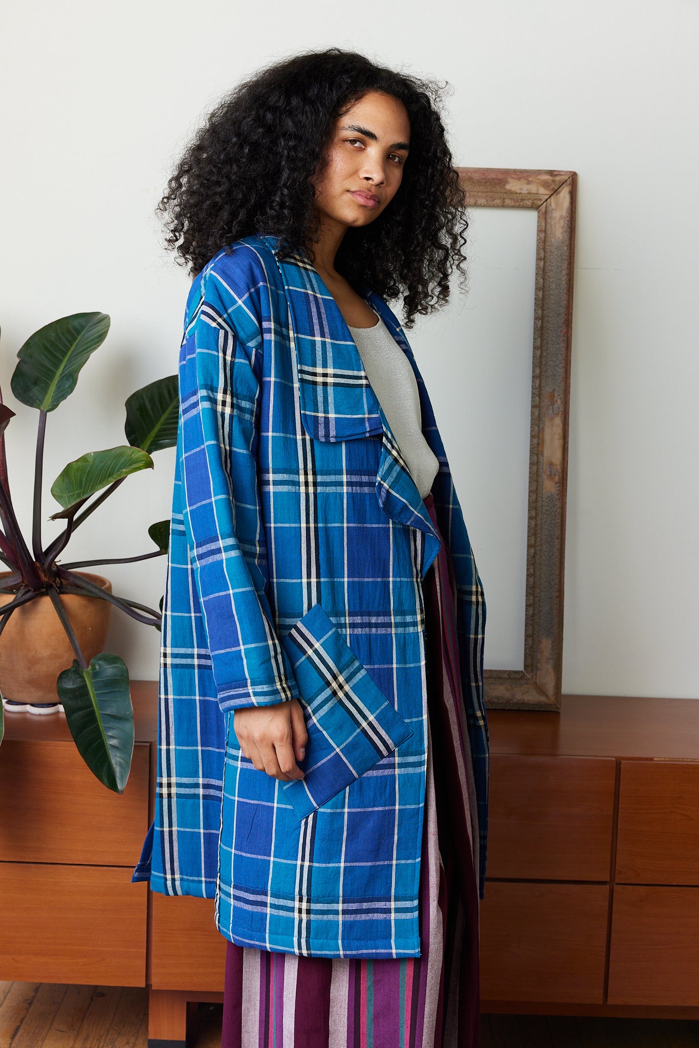 CECE TRENCH | LATTICE CHEX