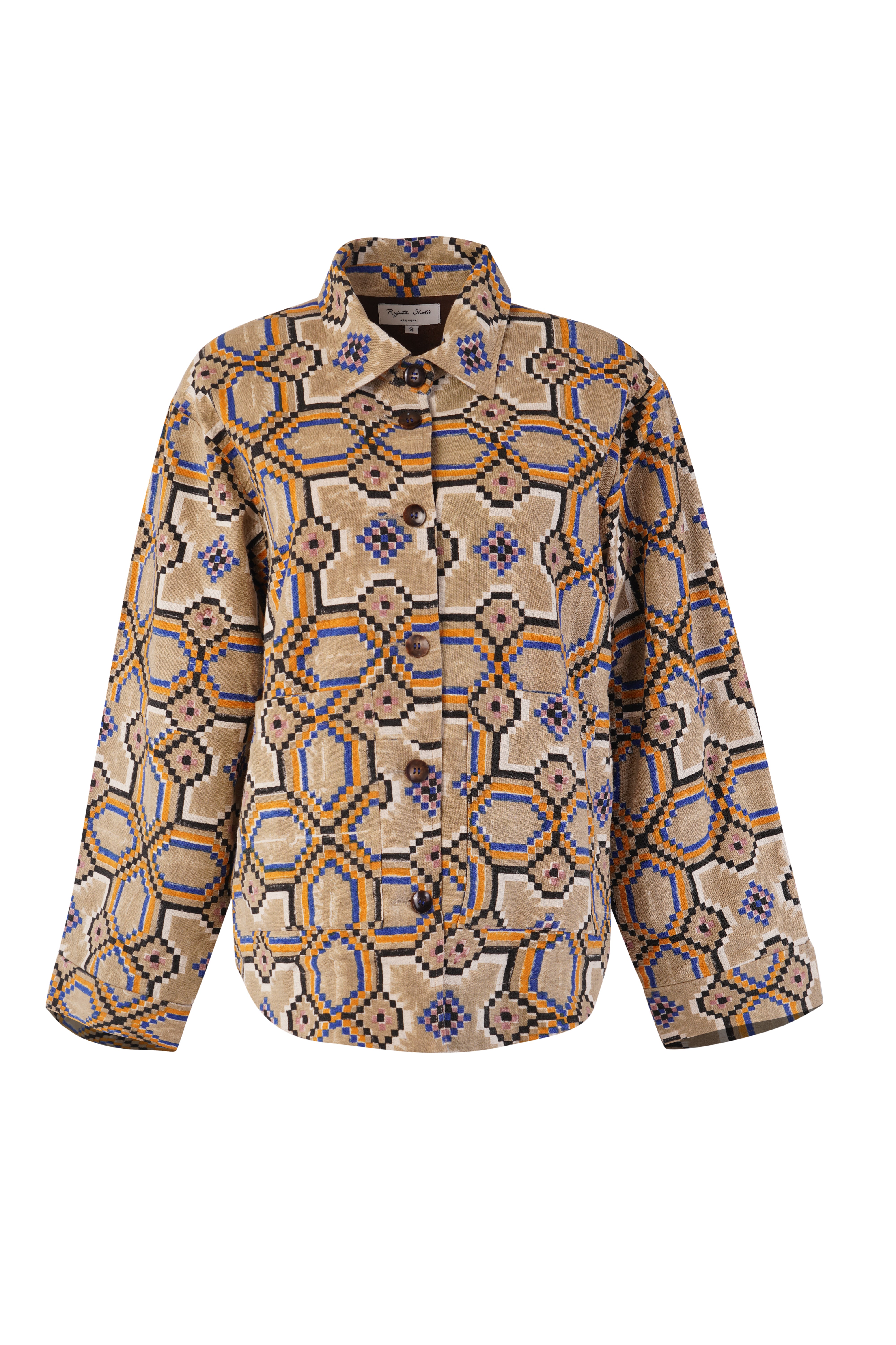 BODHI JACKET | COURTYARD PRINT