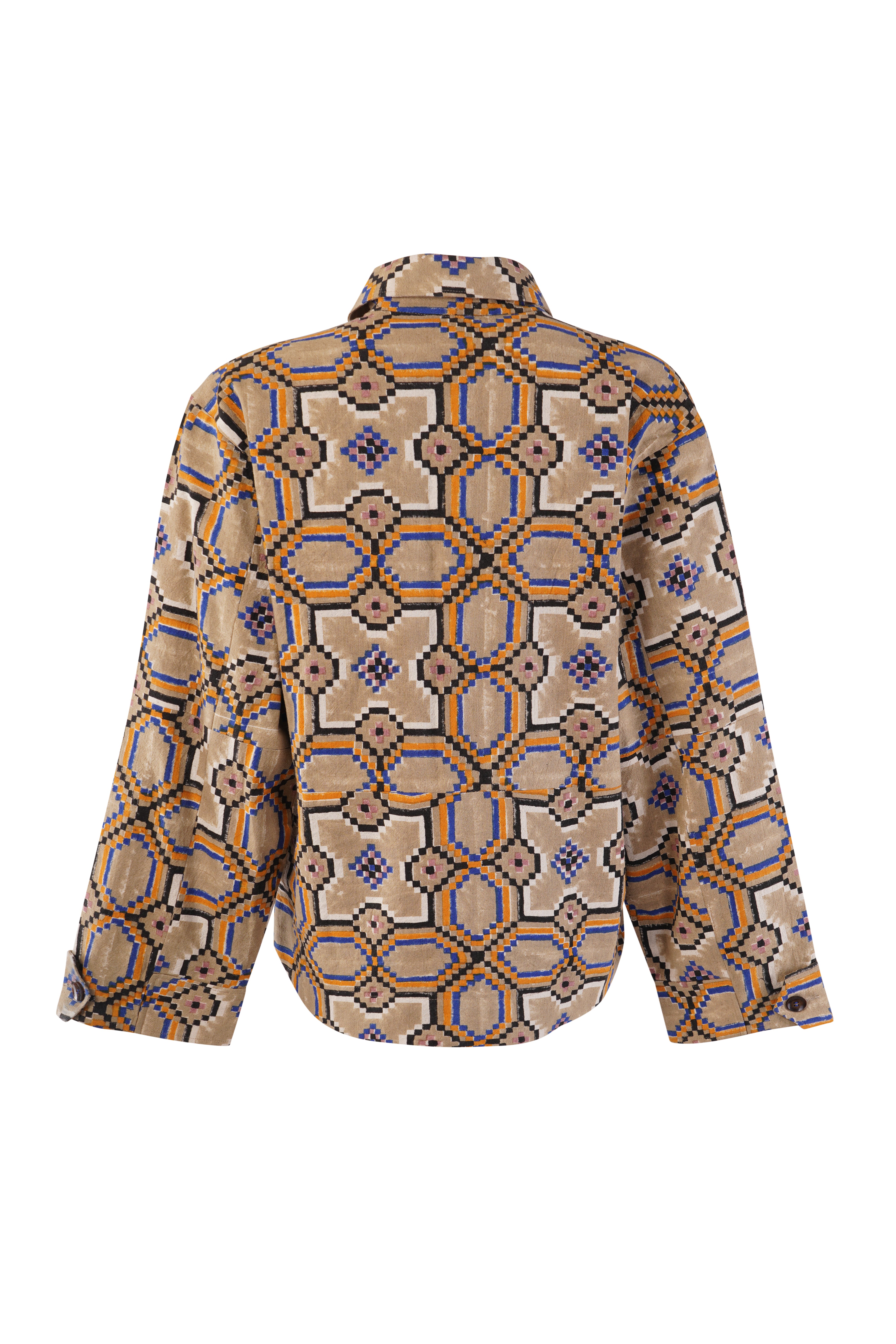 BODHI JACKET | COURTYARD PRINT