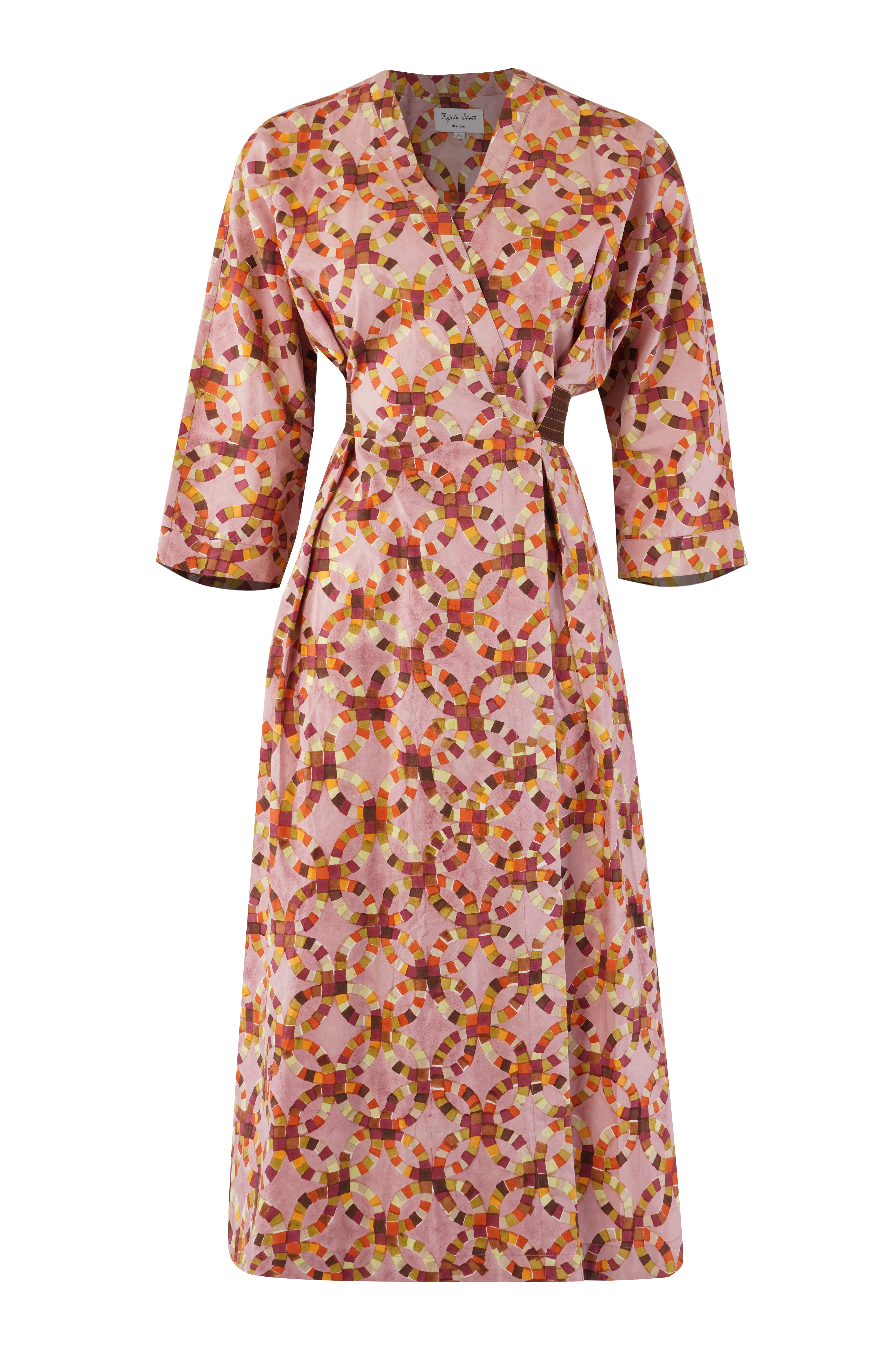 NOVA WRAP DRESS | HALO PRINT