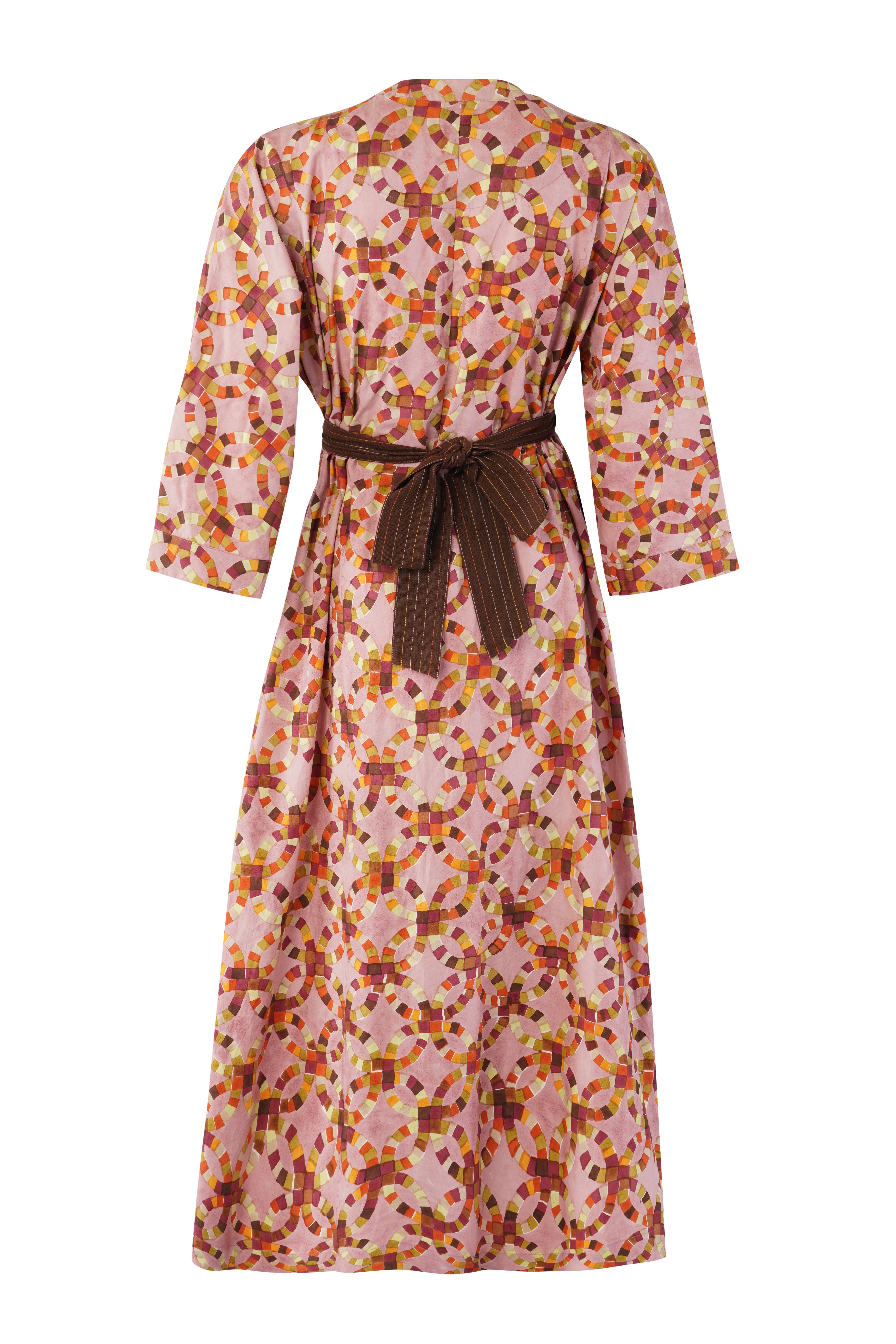 NOVA WRAP DRESS | HALO PRINT