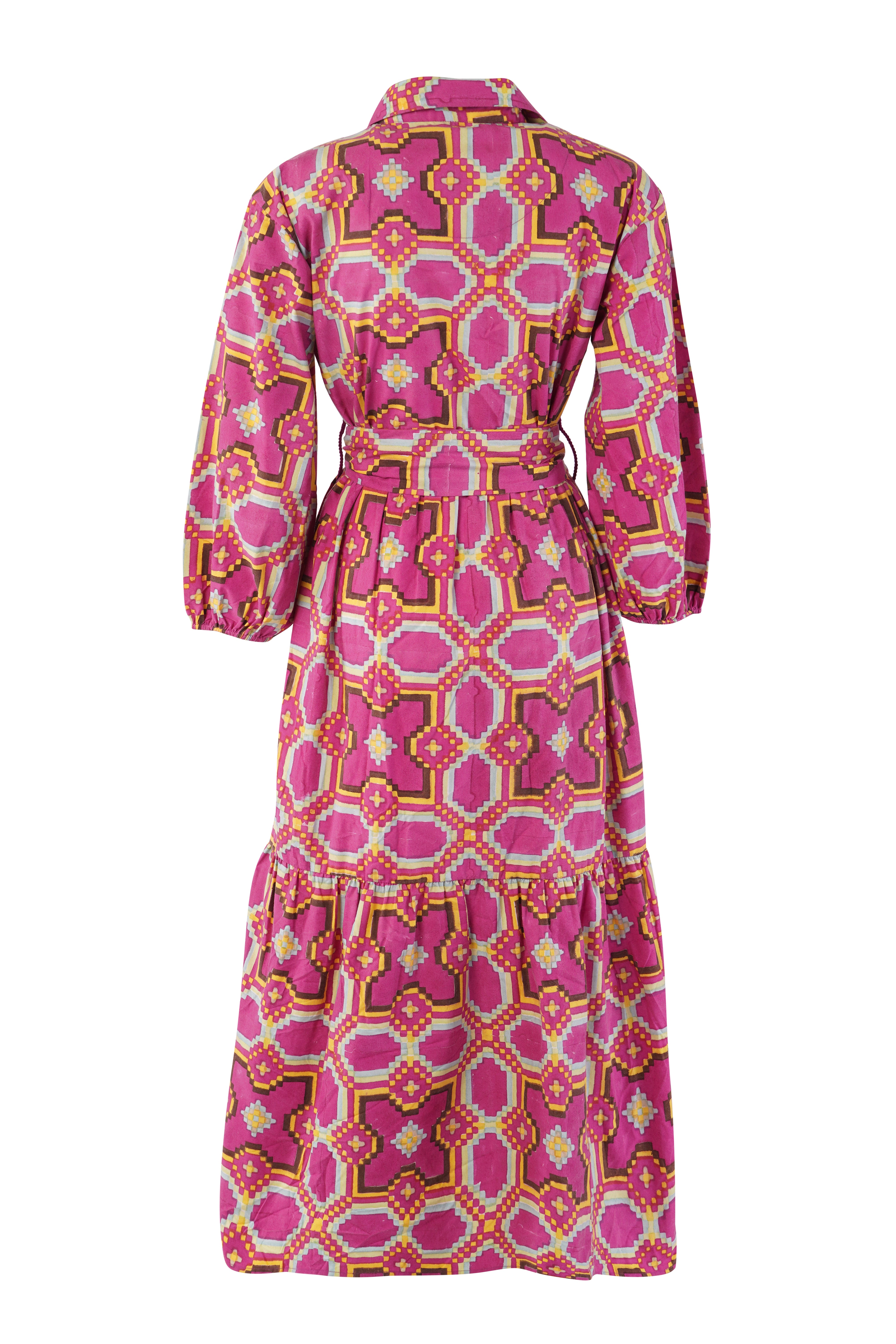 LAURIE DRESS | COURTYARD BERRY