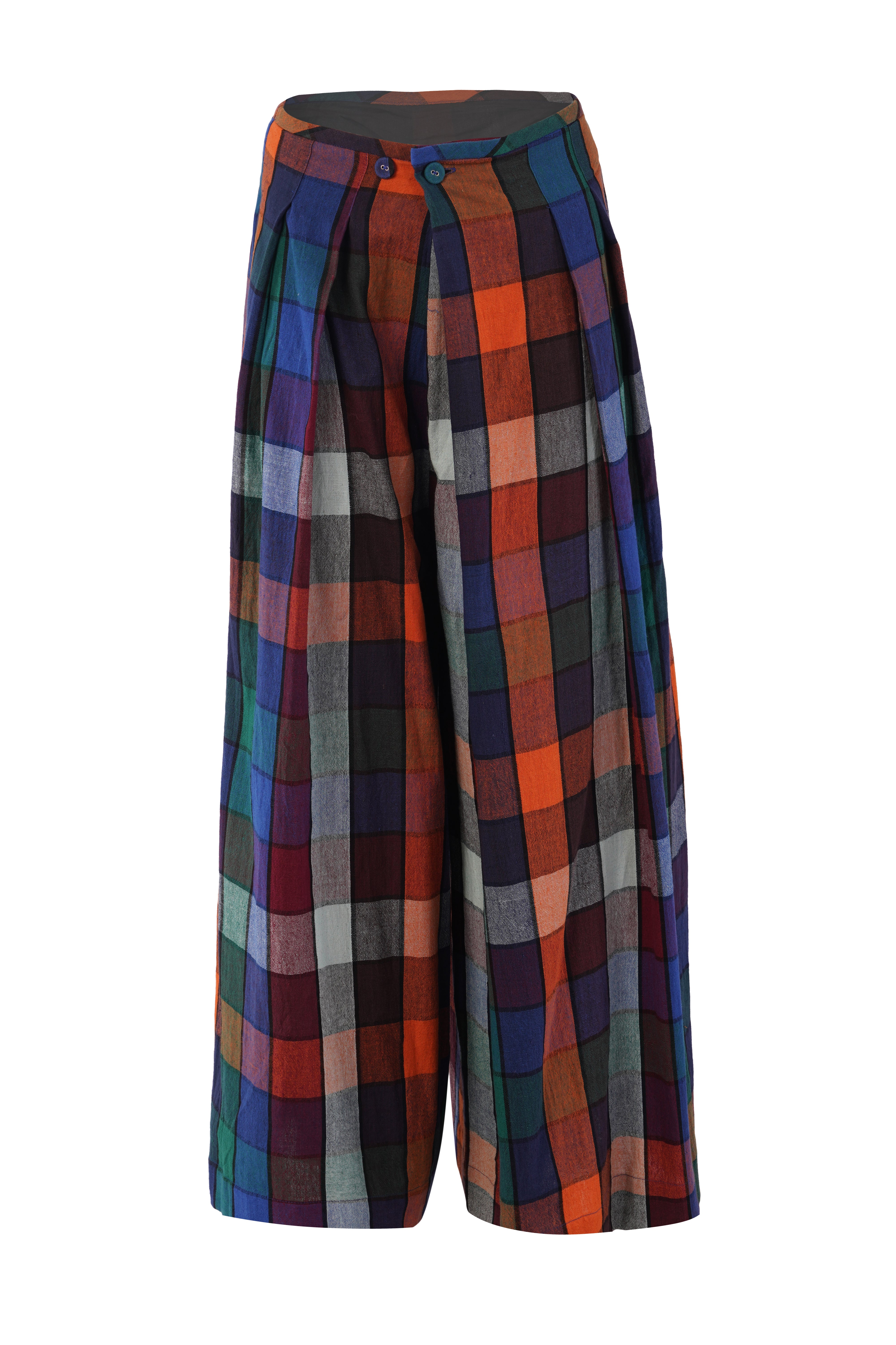 FRIDA PANTS |  MOSAIC CHEX