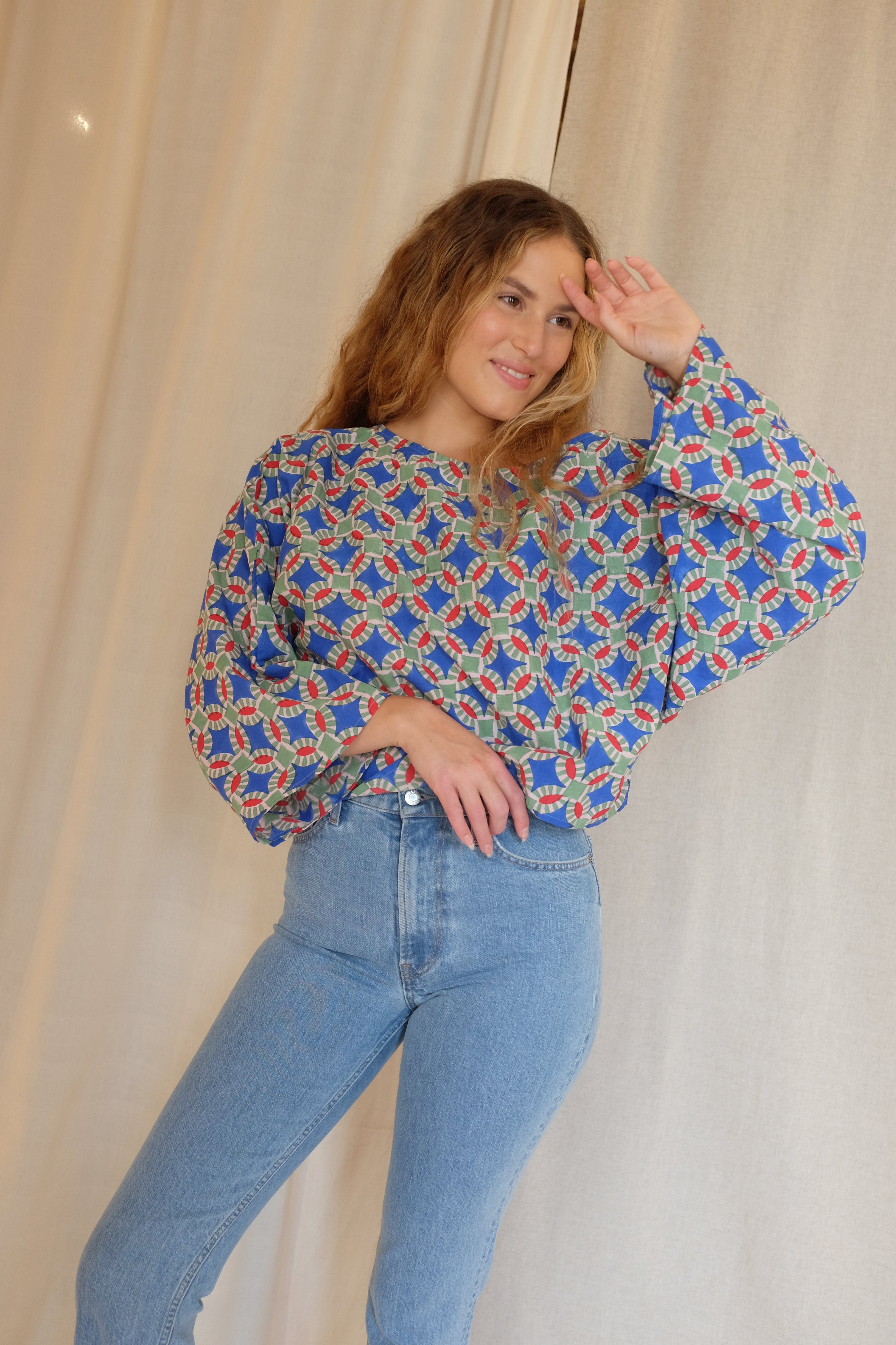 BLOOM SHIRT | TULUM PRINT