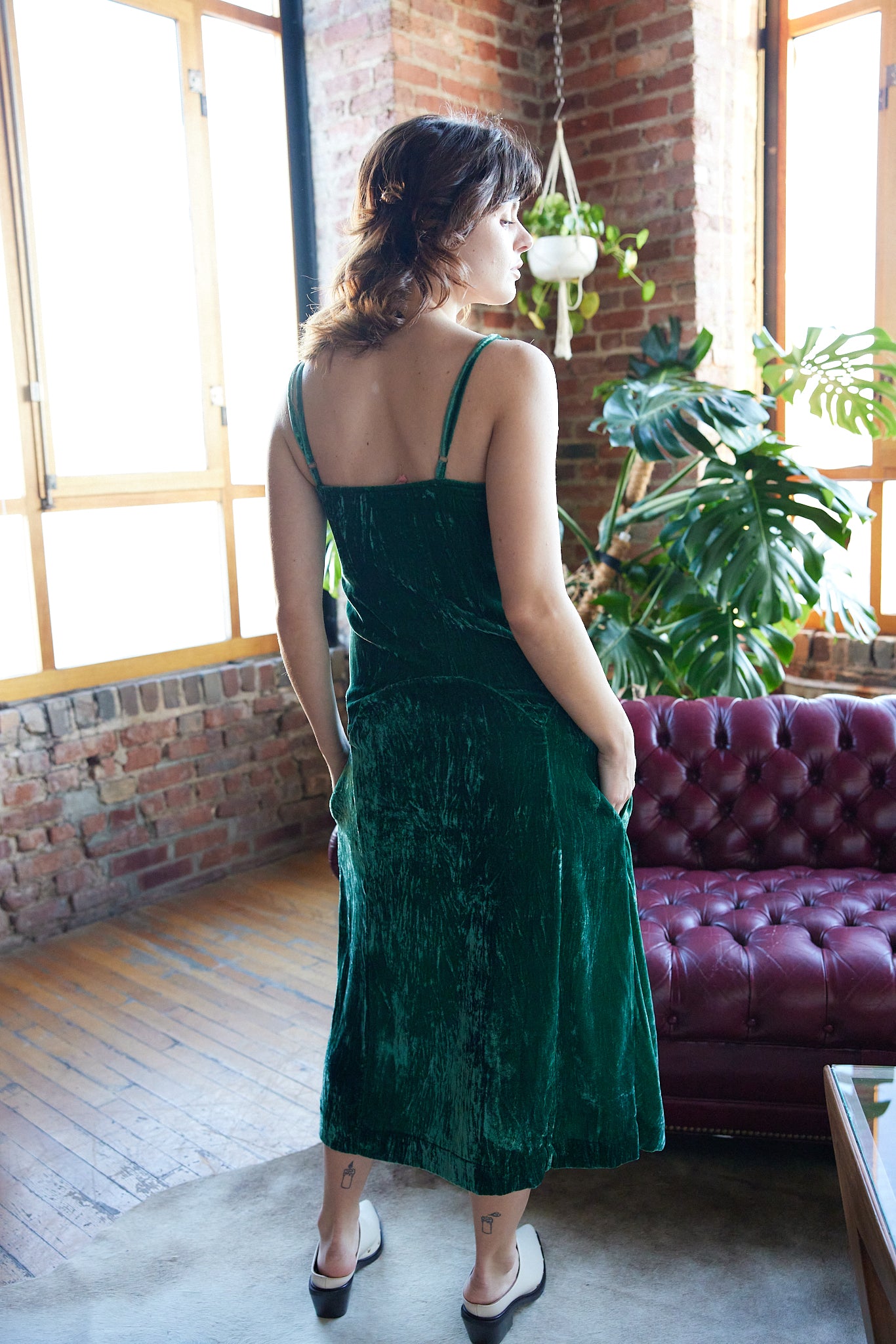 DIANA DRESS | EMERALD