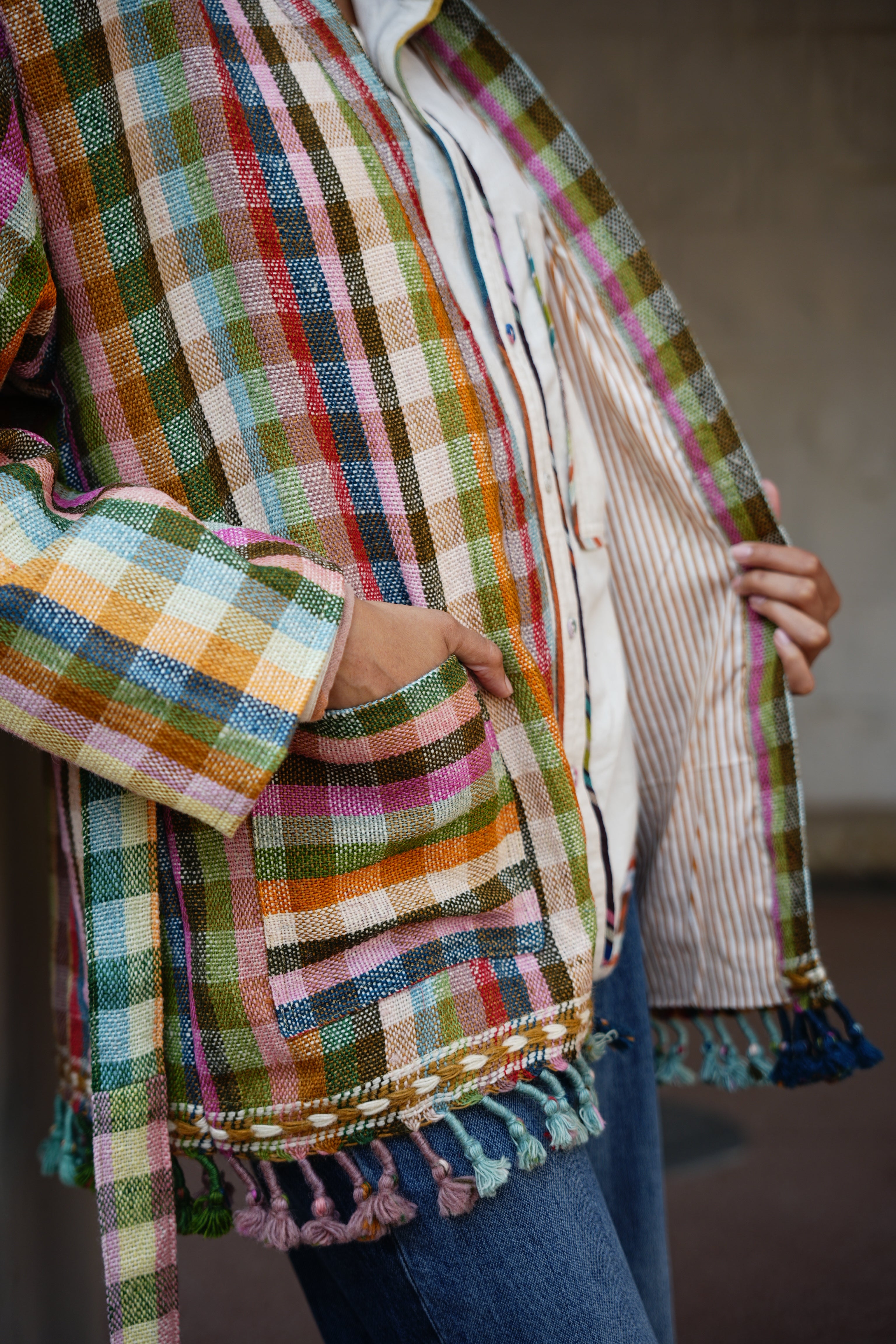 VALLEY JACKET | FOREST CHEX