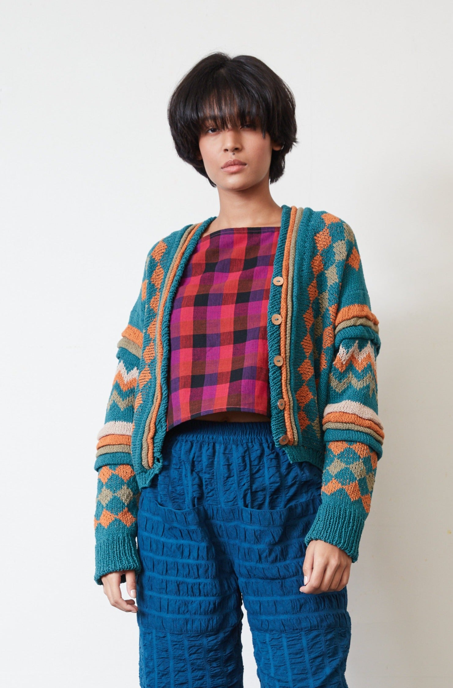 Morgan Sweater | Primary Stripe