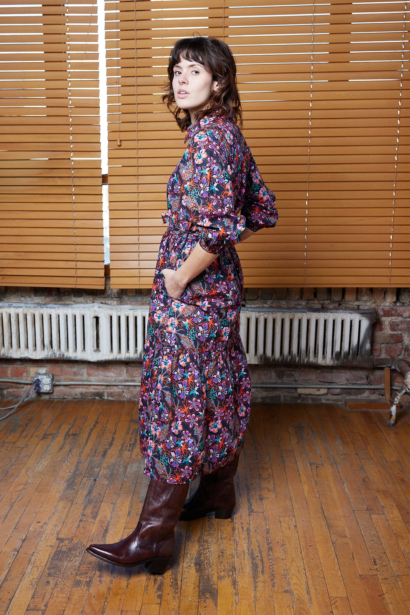 LAURIE DRESS | MEADOW PRINT