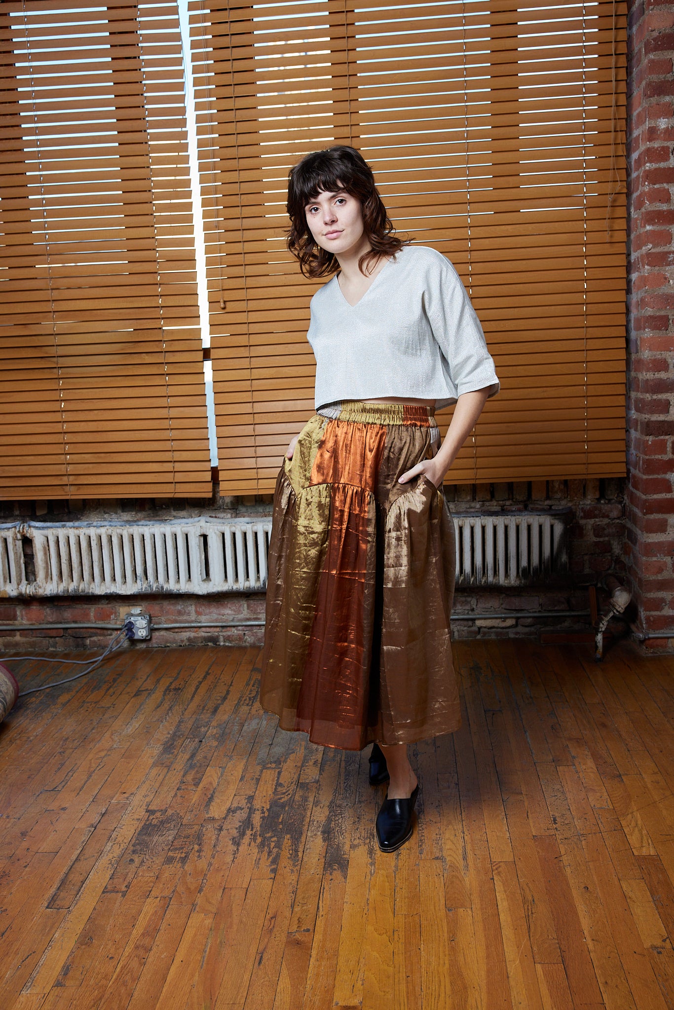 MARA SKIRT | BANOFFEE STRIPE