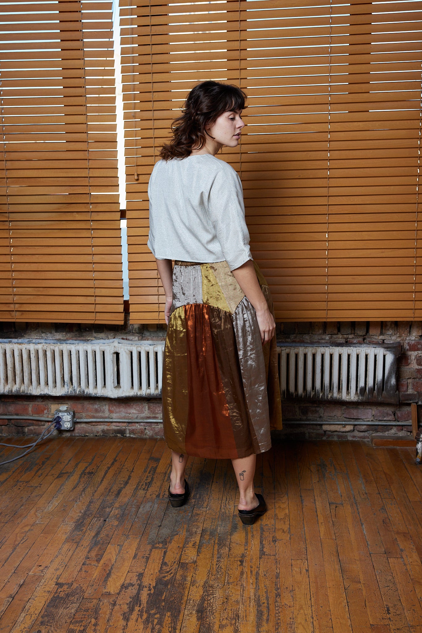 MARA SKIRT | BANOFFEE STRIPE