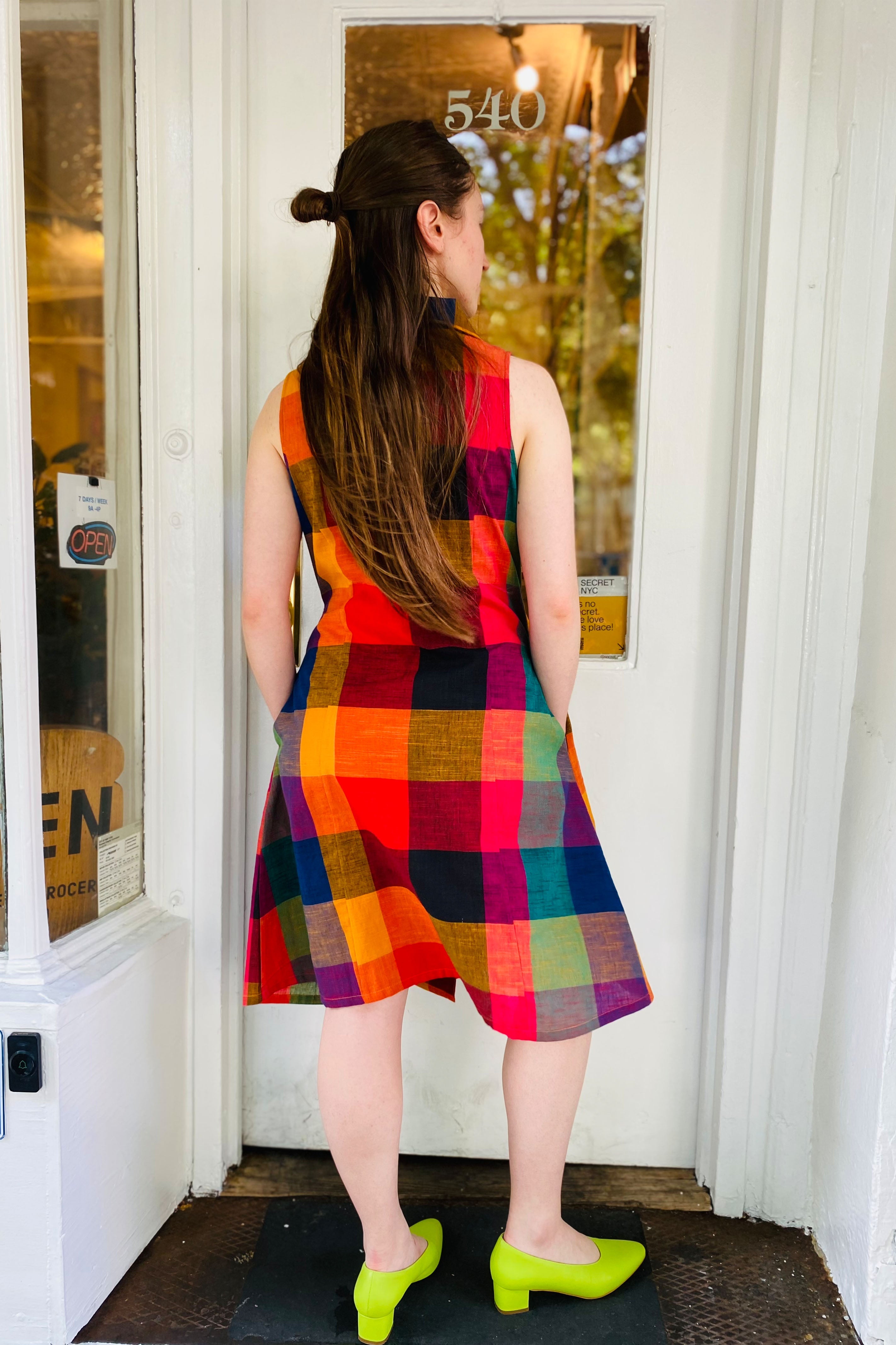 WILLA DRESS | MULTI CHEX