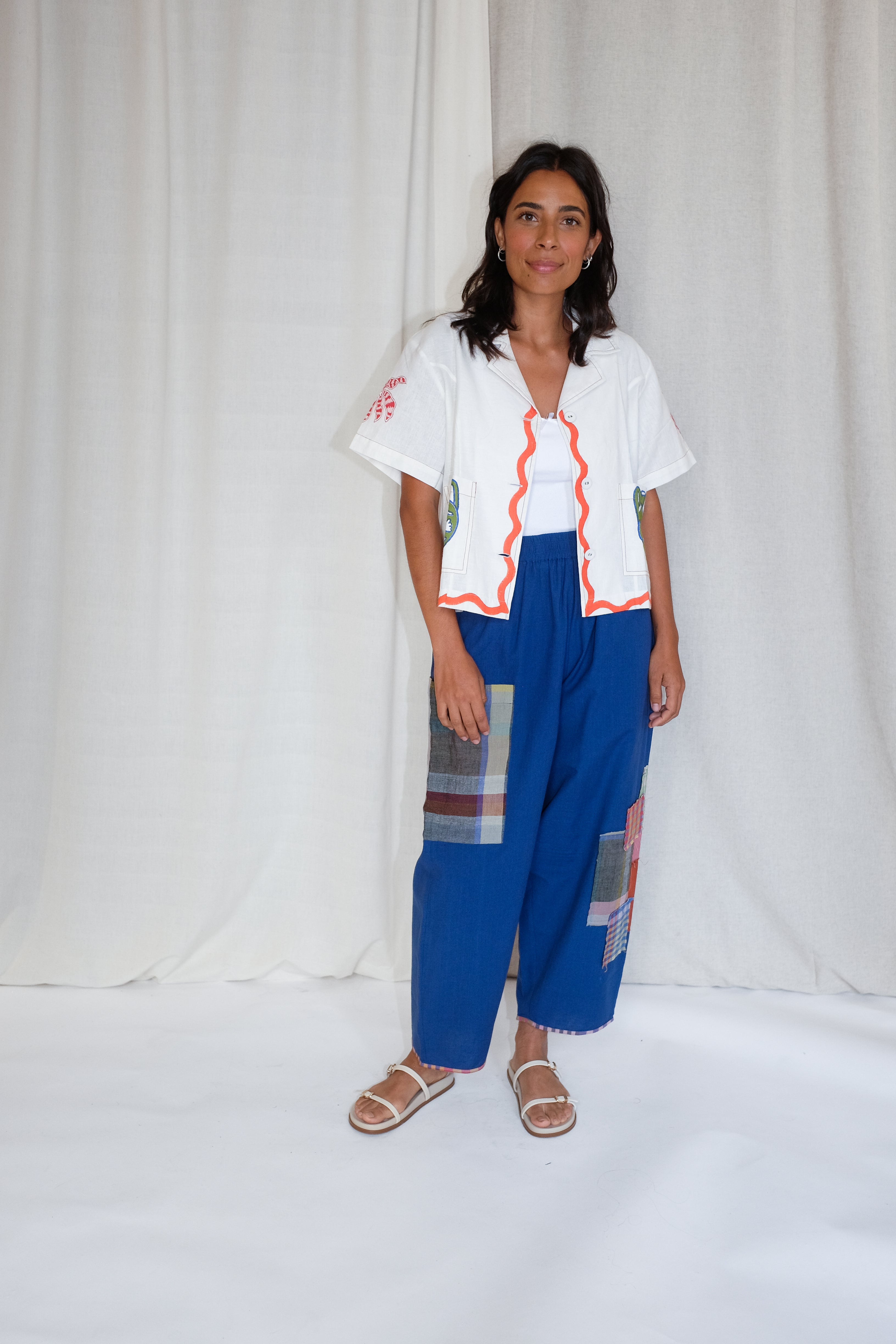 COLLAGE PANTS | FLIGHT PATCH
