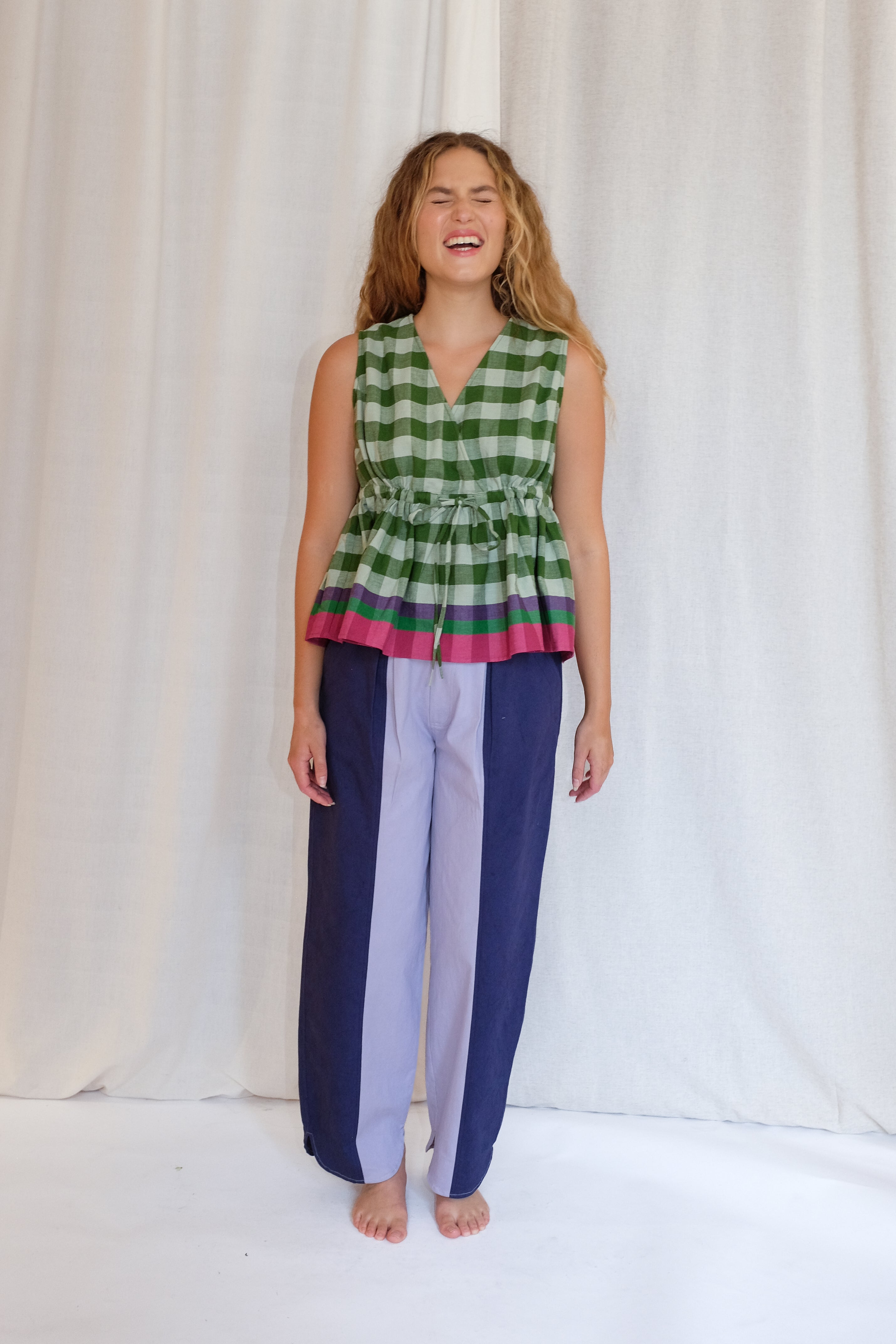 ELLA TOP | WATERMELON CHEX