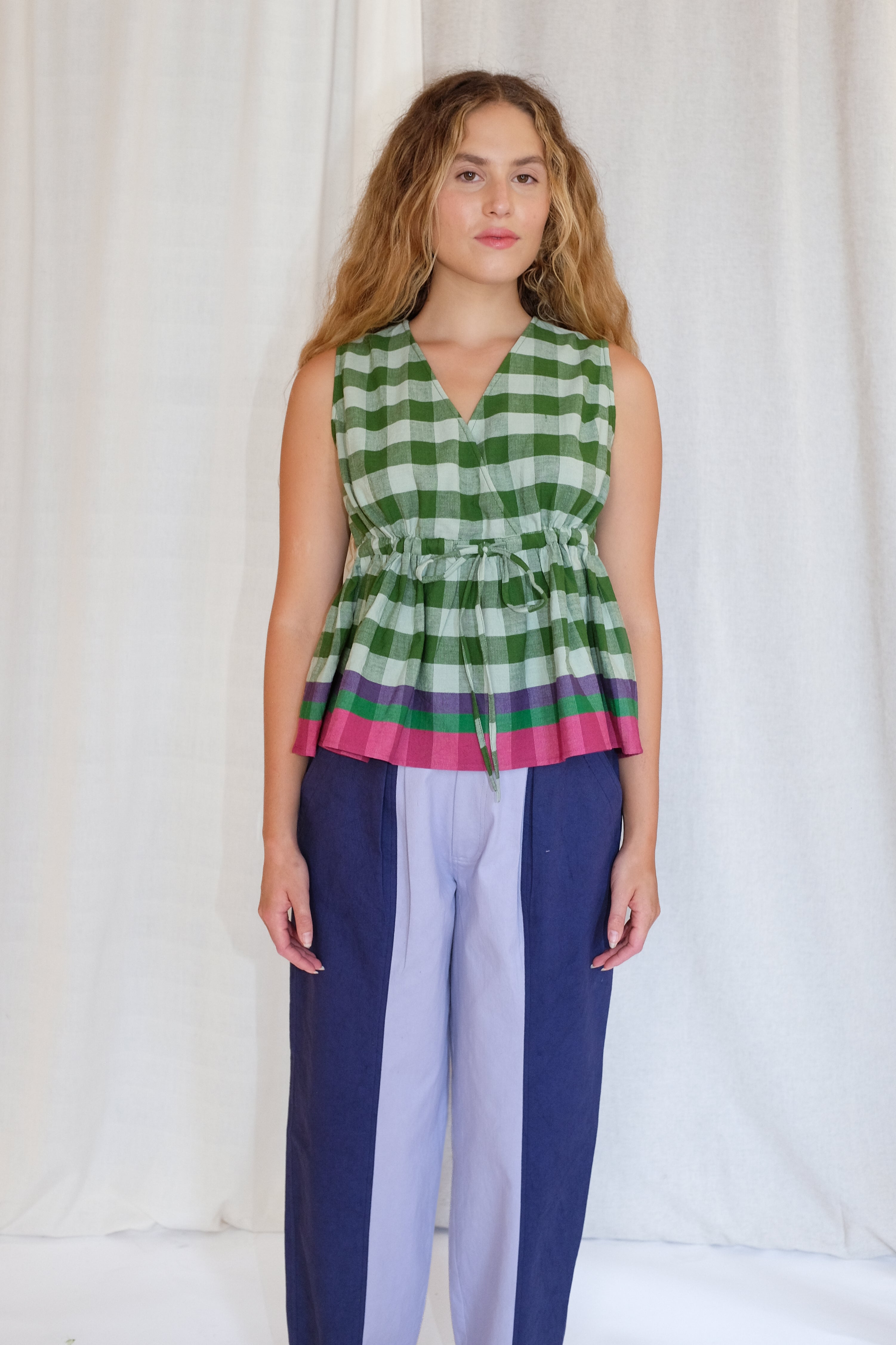 ELLA TOP | WATERMELON CHEX