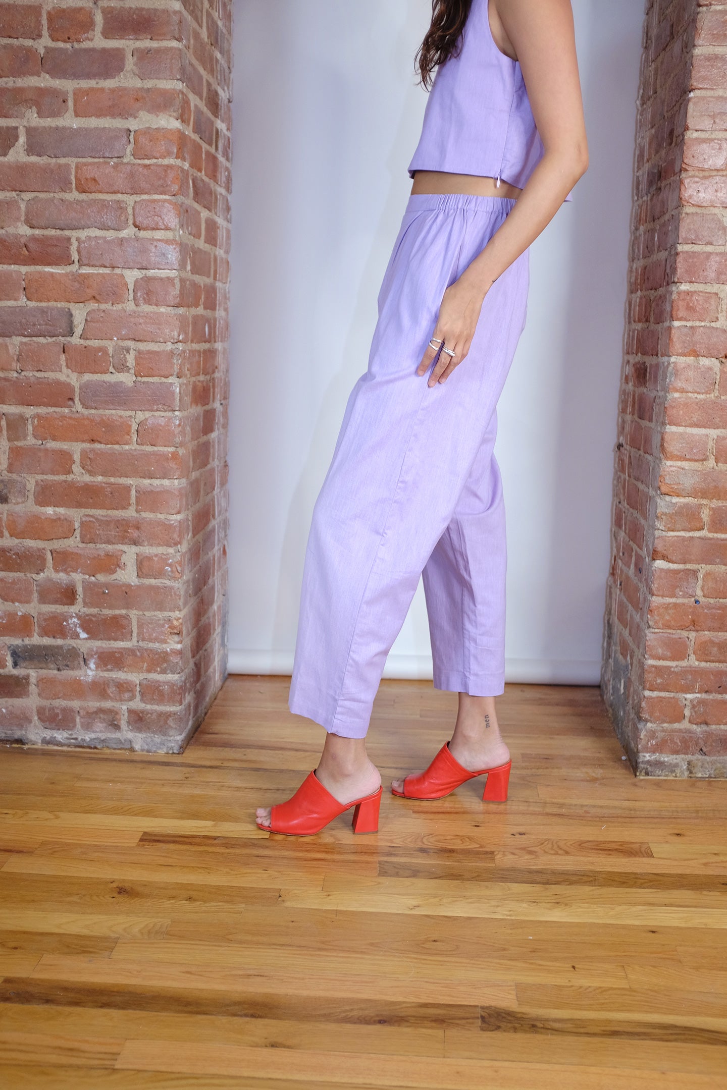 SUNDAY PANTS | LILAC