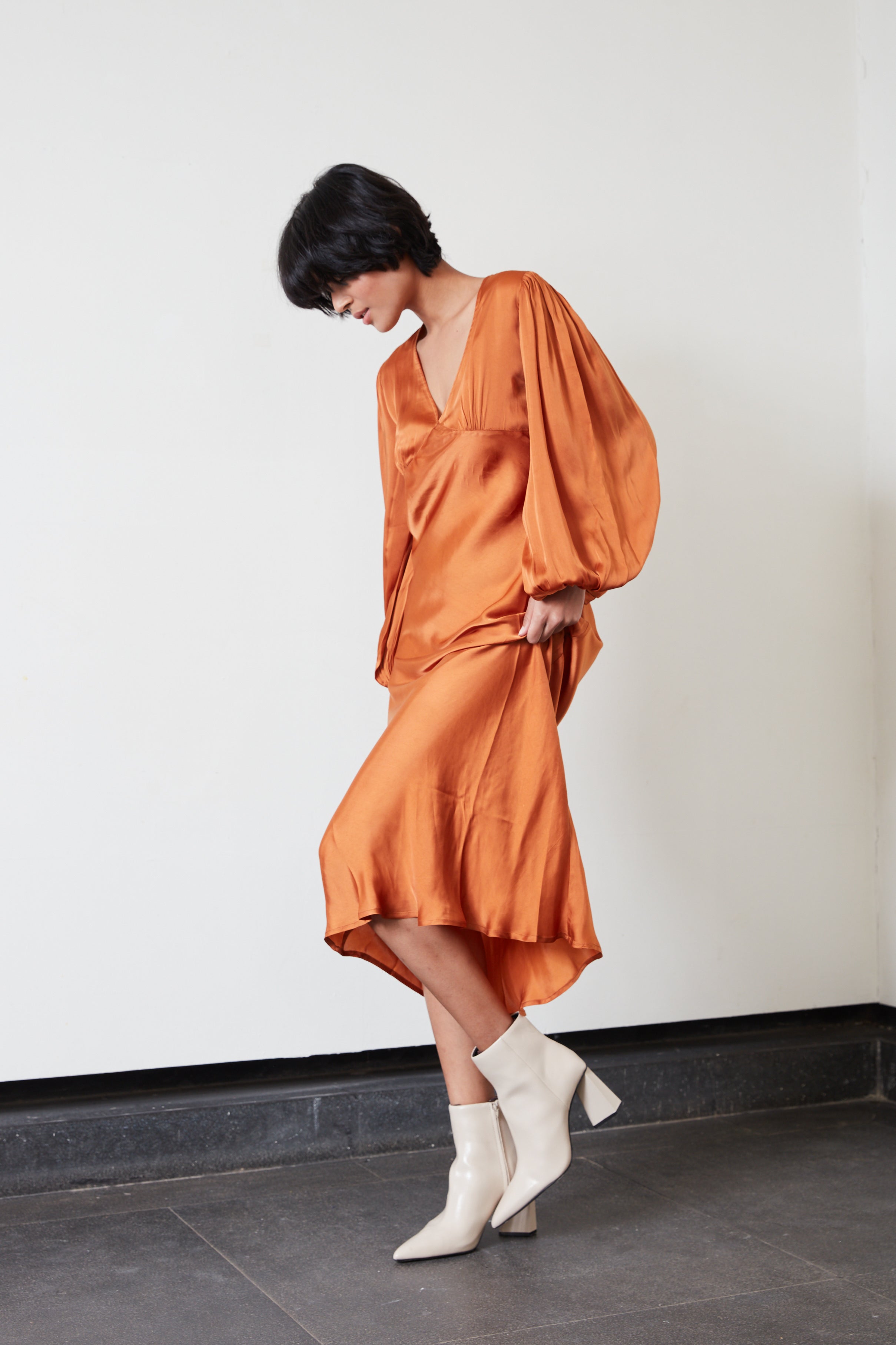 Athena Dress | Terracotta