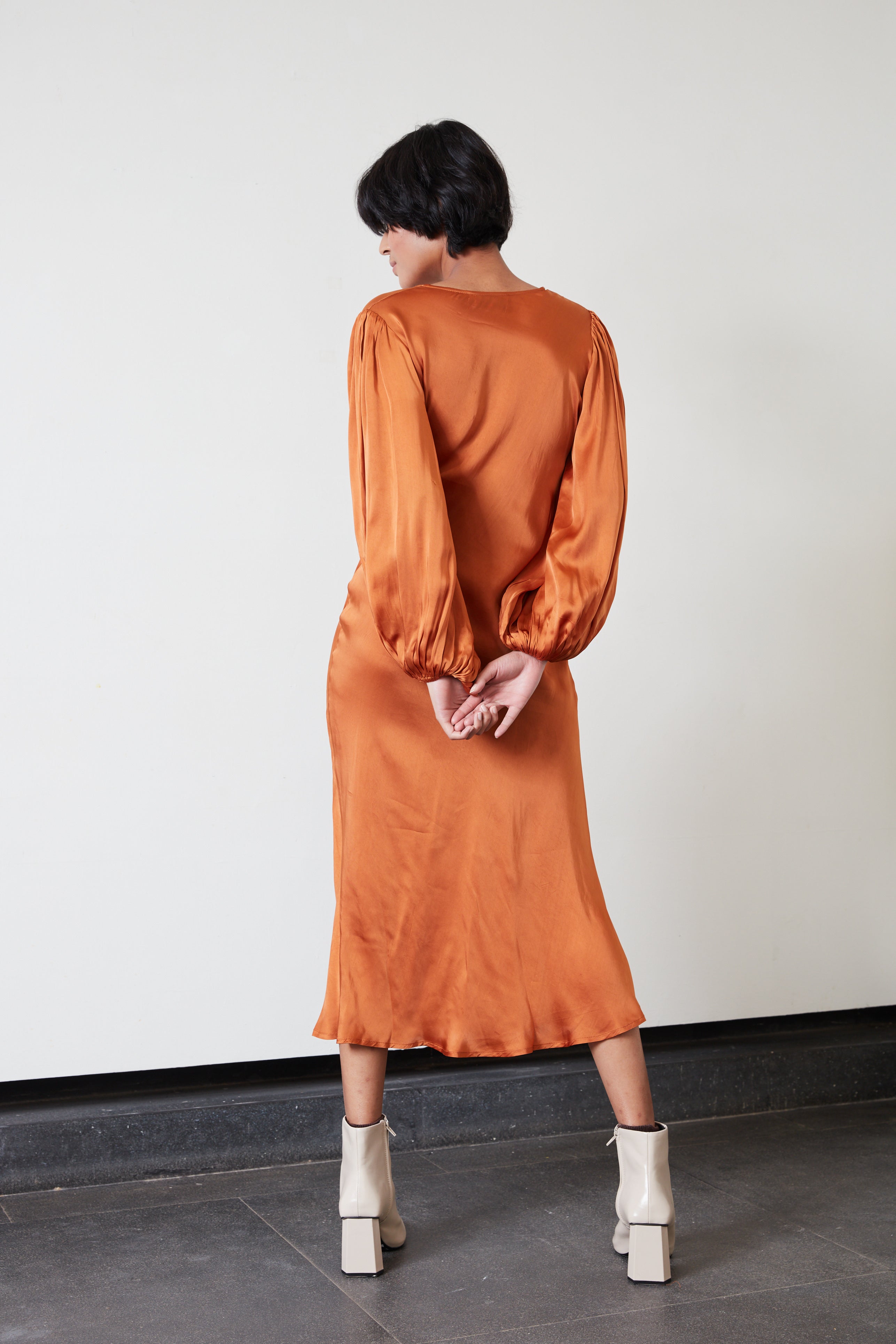 Athena Dress | Terracotta