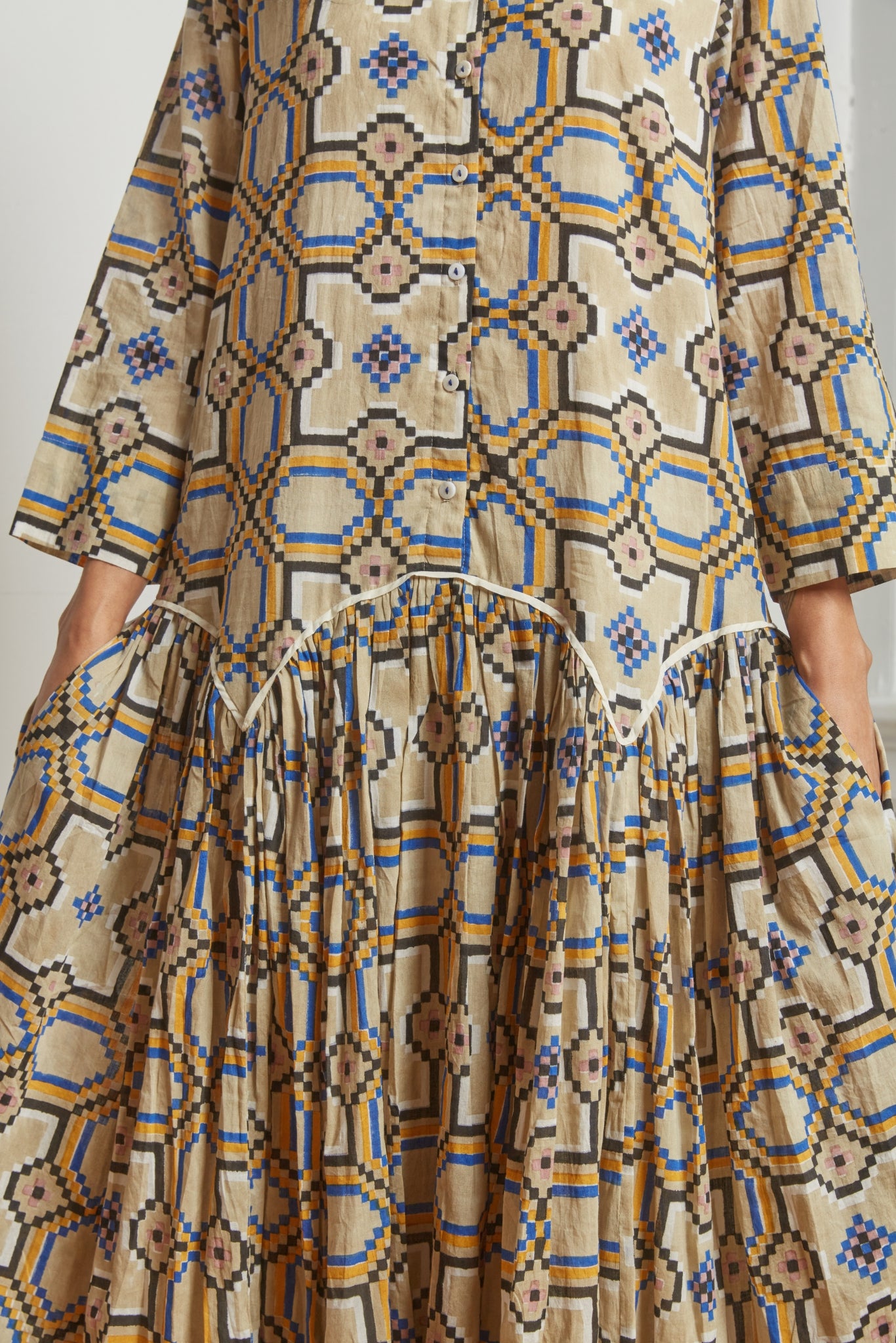 LEILA SHIRT DRESS | COURTYARD OAT