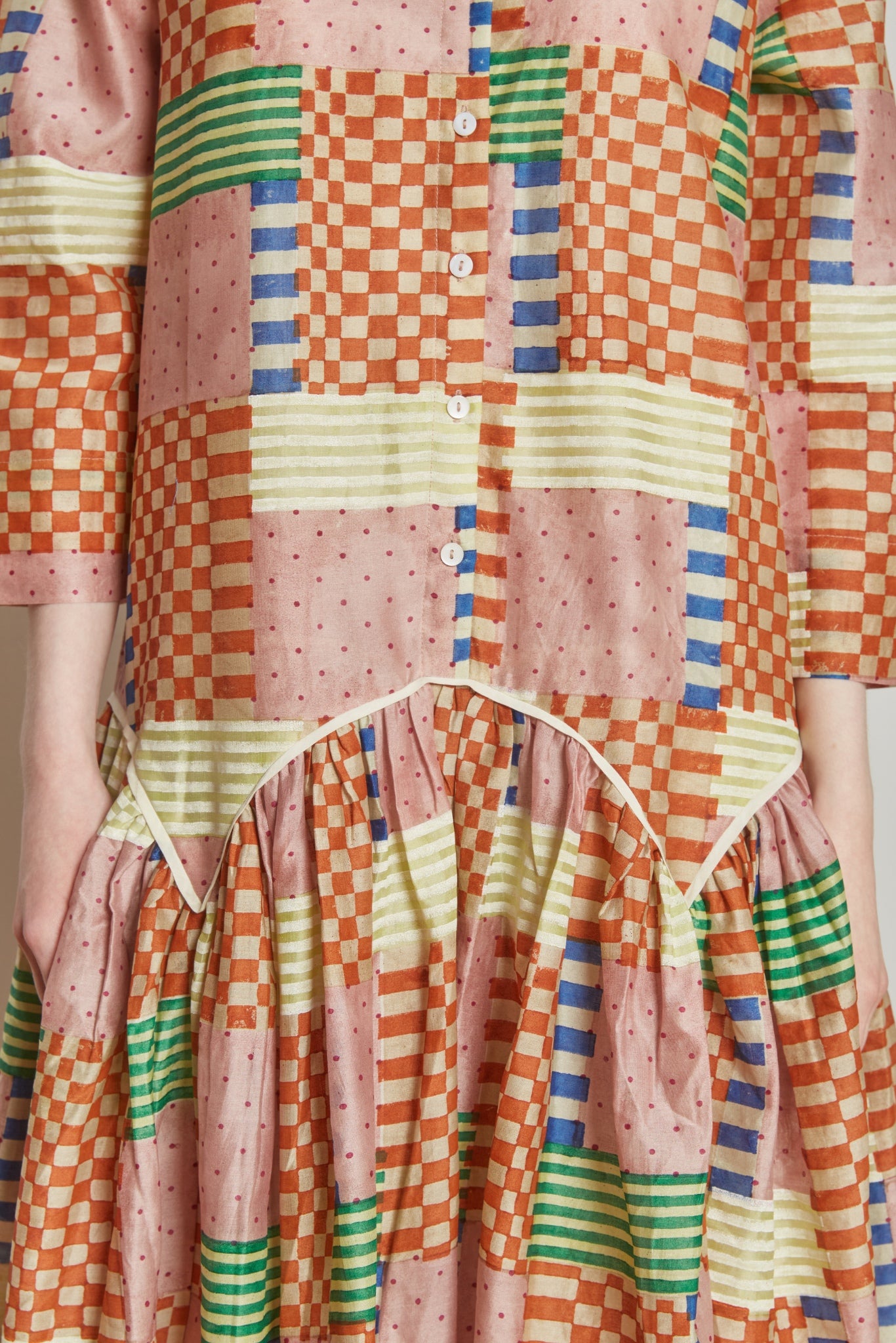 LEILA SHIRT DRESS | CHECK MATE