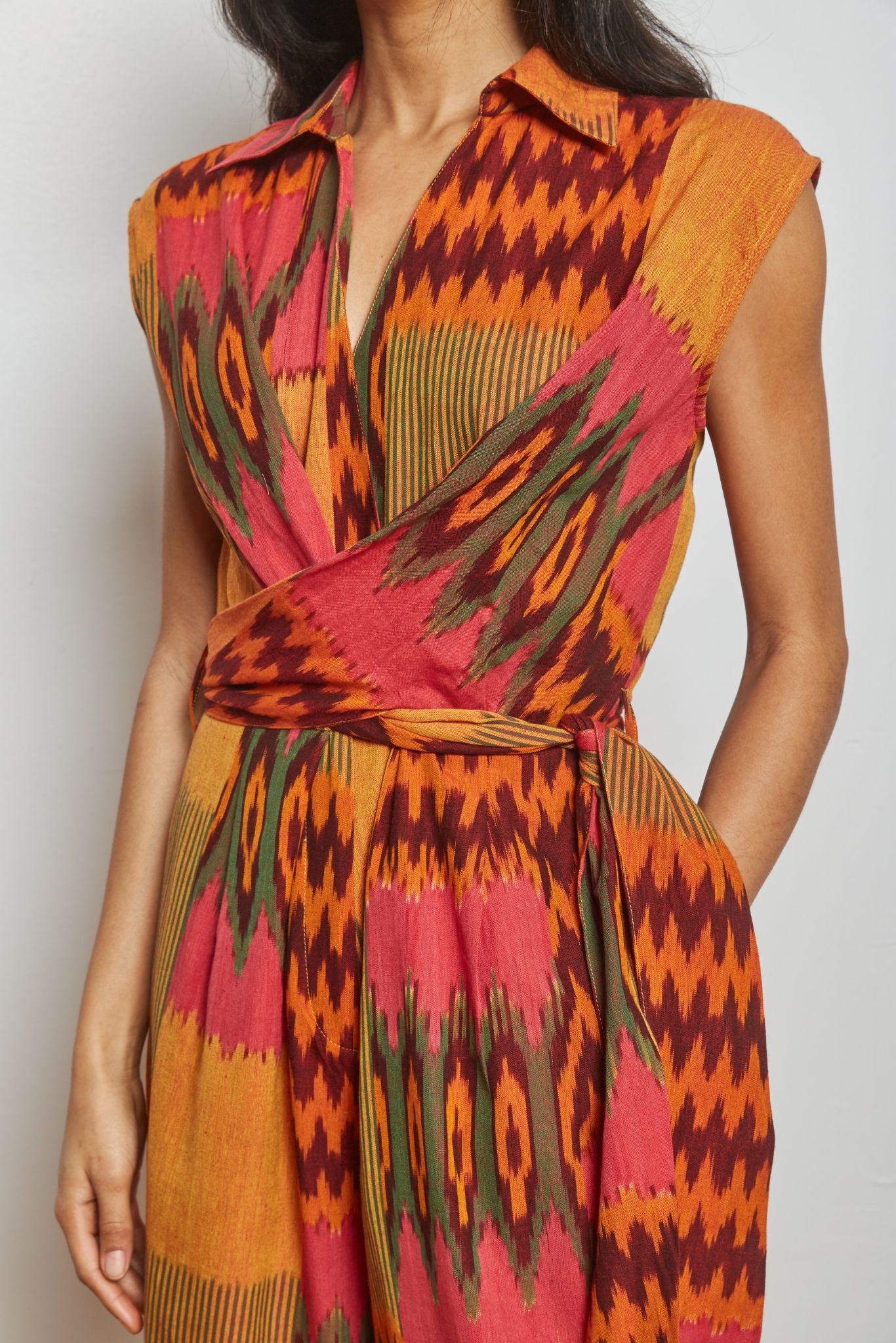 CHLOE JUMPER |  MYSTIC IKAT