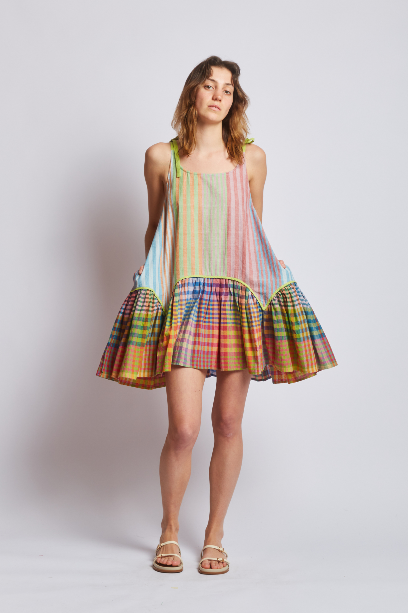 JADE TUNIC | POSTCARD STRIPE X CHEX