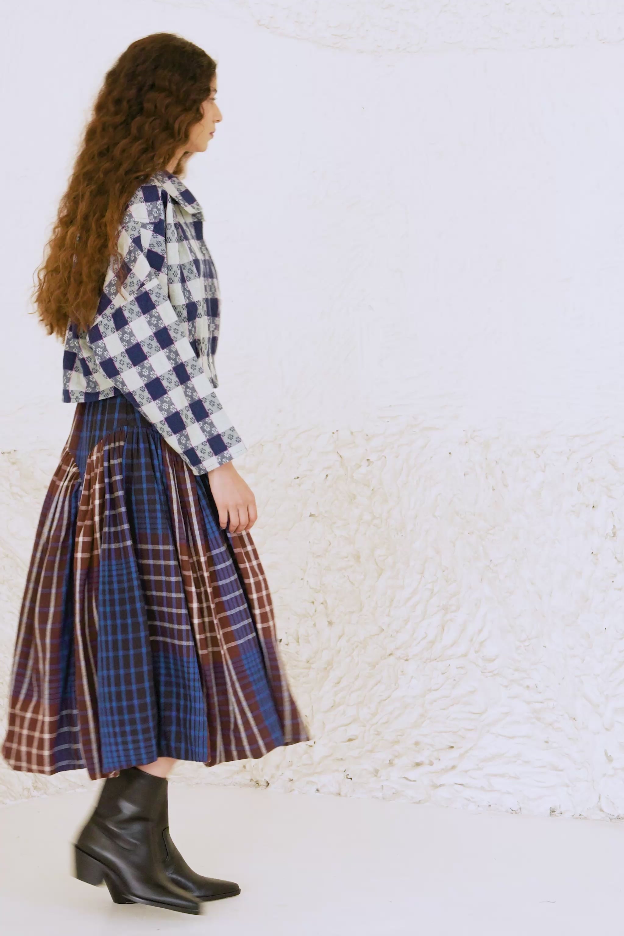 LUNA SKIRT | BISCOTTI CHEX