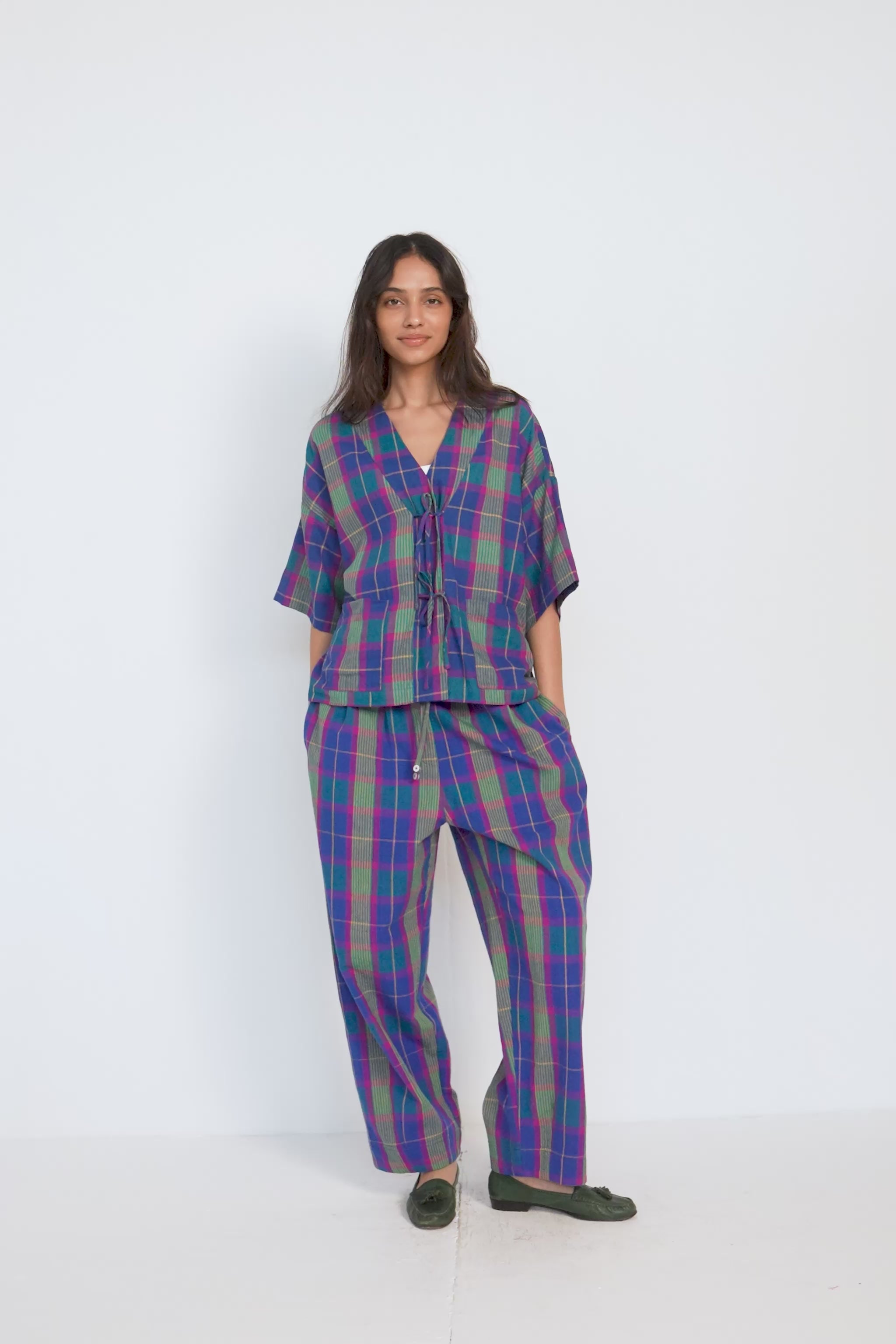 SORA SHIRT | ELECTRIC IVY