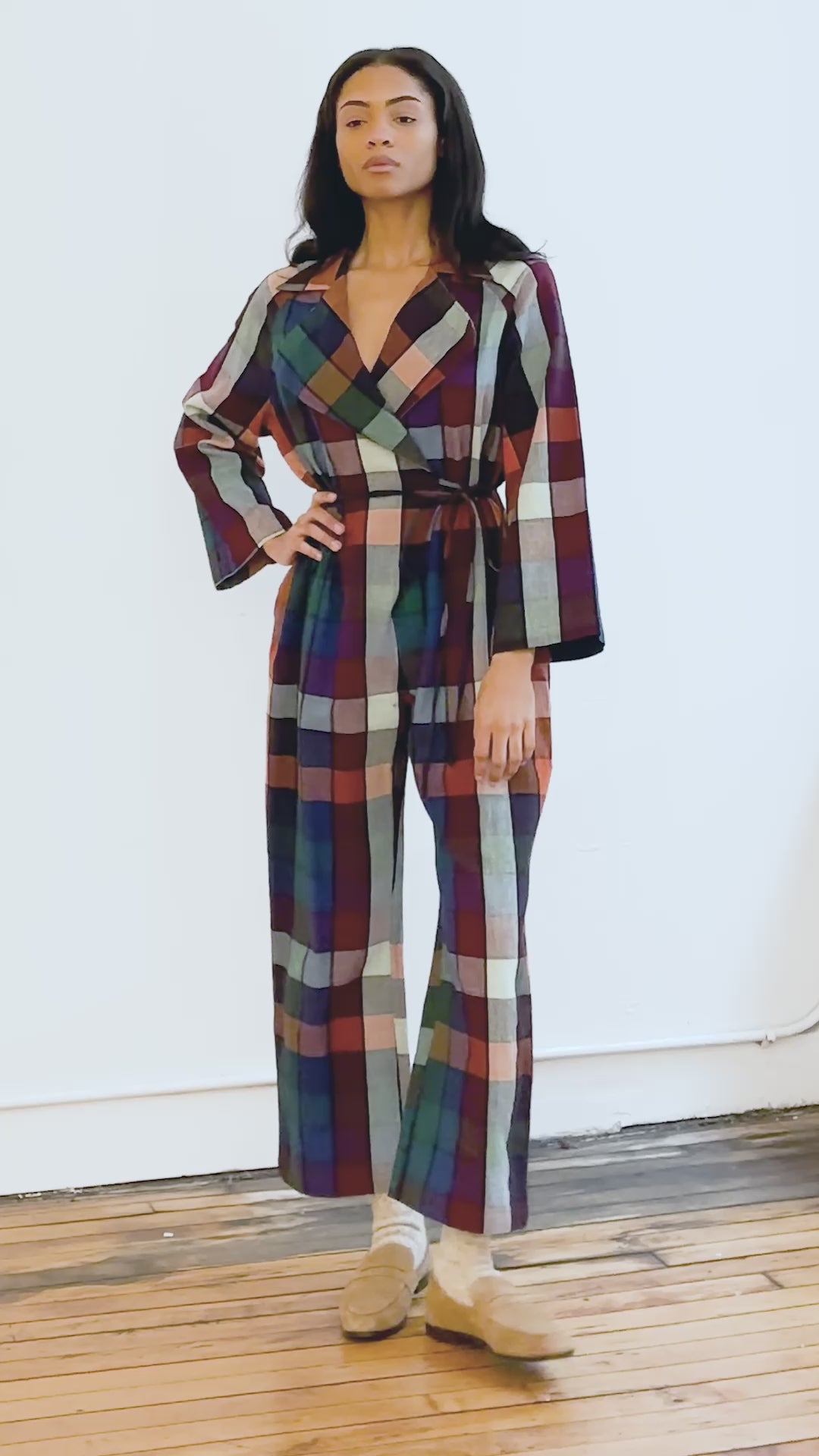 ADDISON JUMPER | MOSAIC CHEX