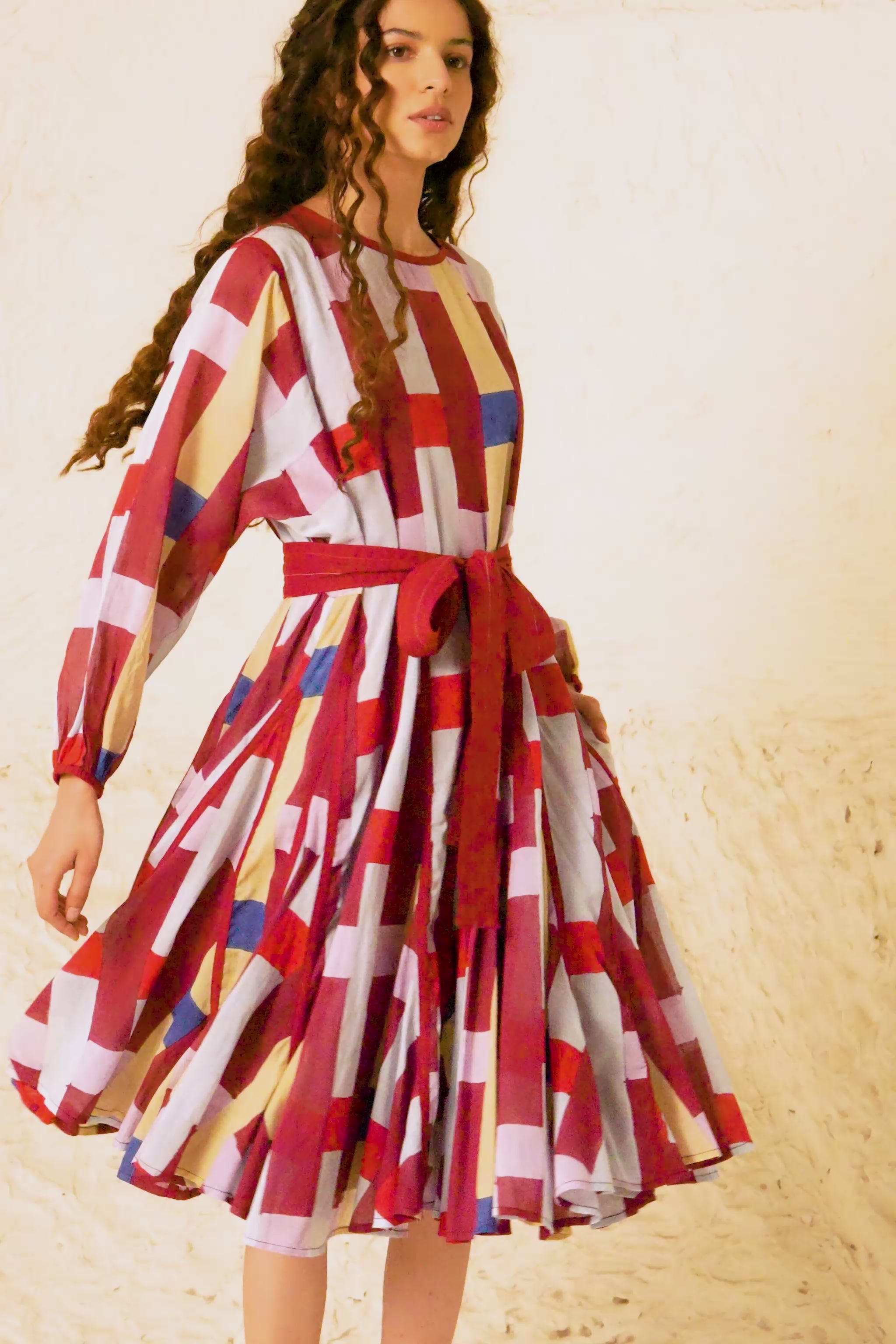 ALEXA DRESS | RELAY	PRINT
