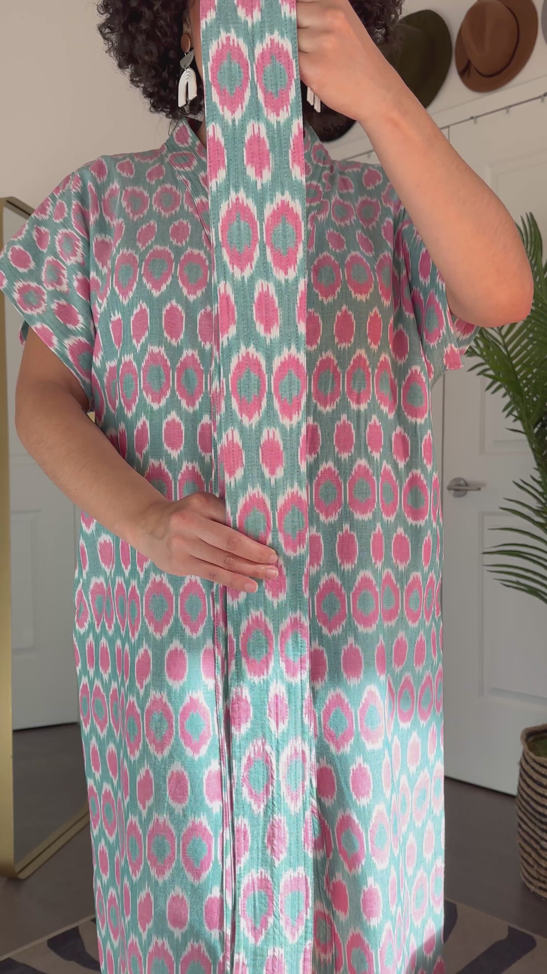 NAYA KAFTAN DRESS | SPRING IKAT
