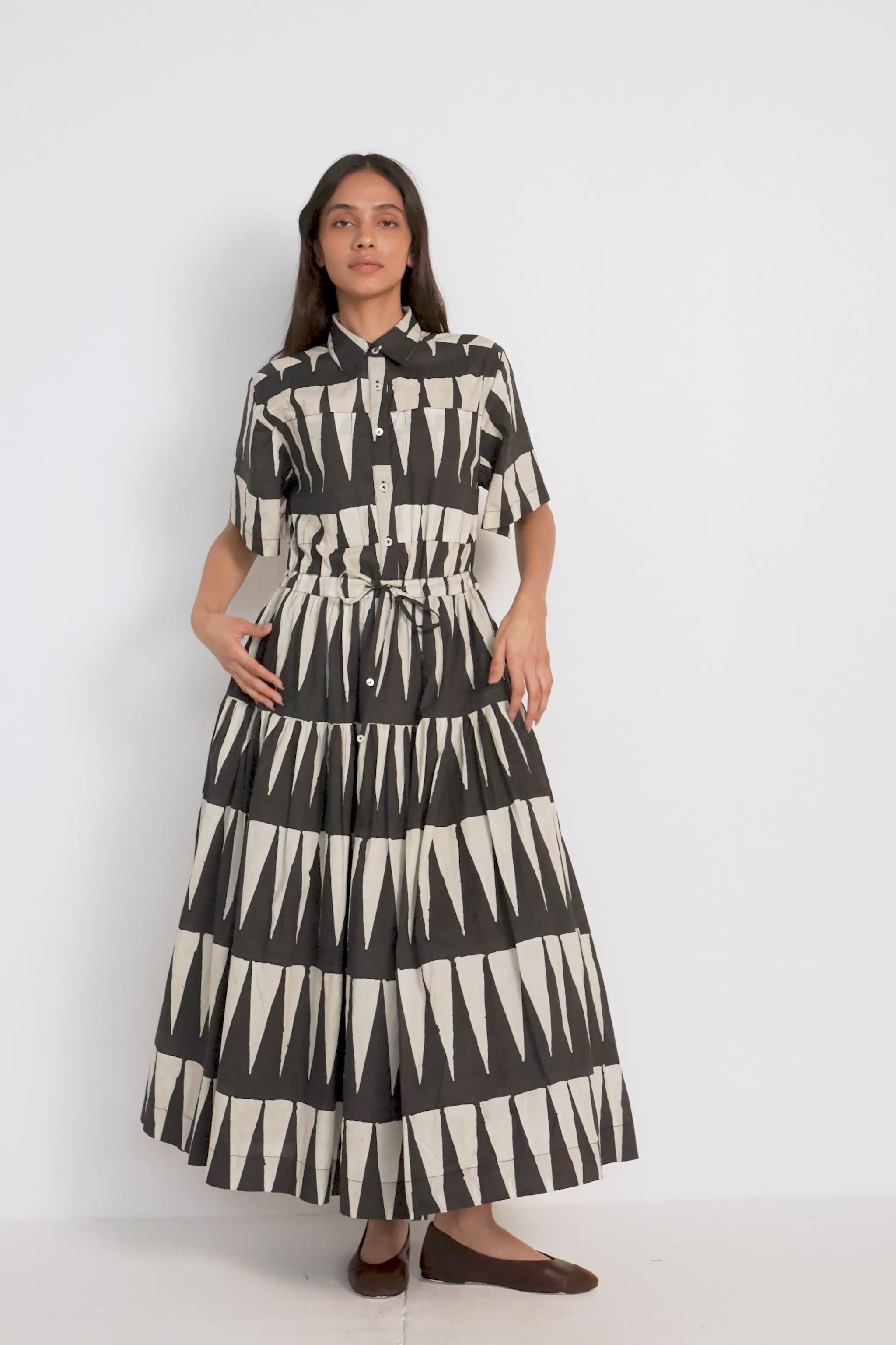 ORCA DRESS | DELTA PRINT