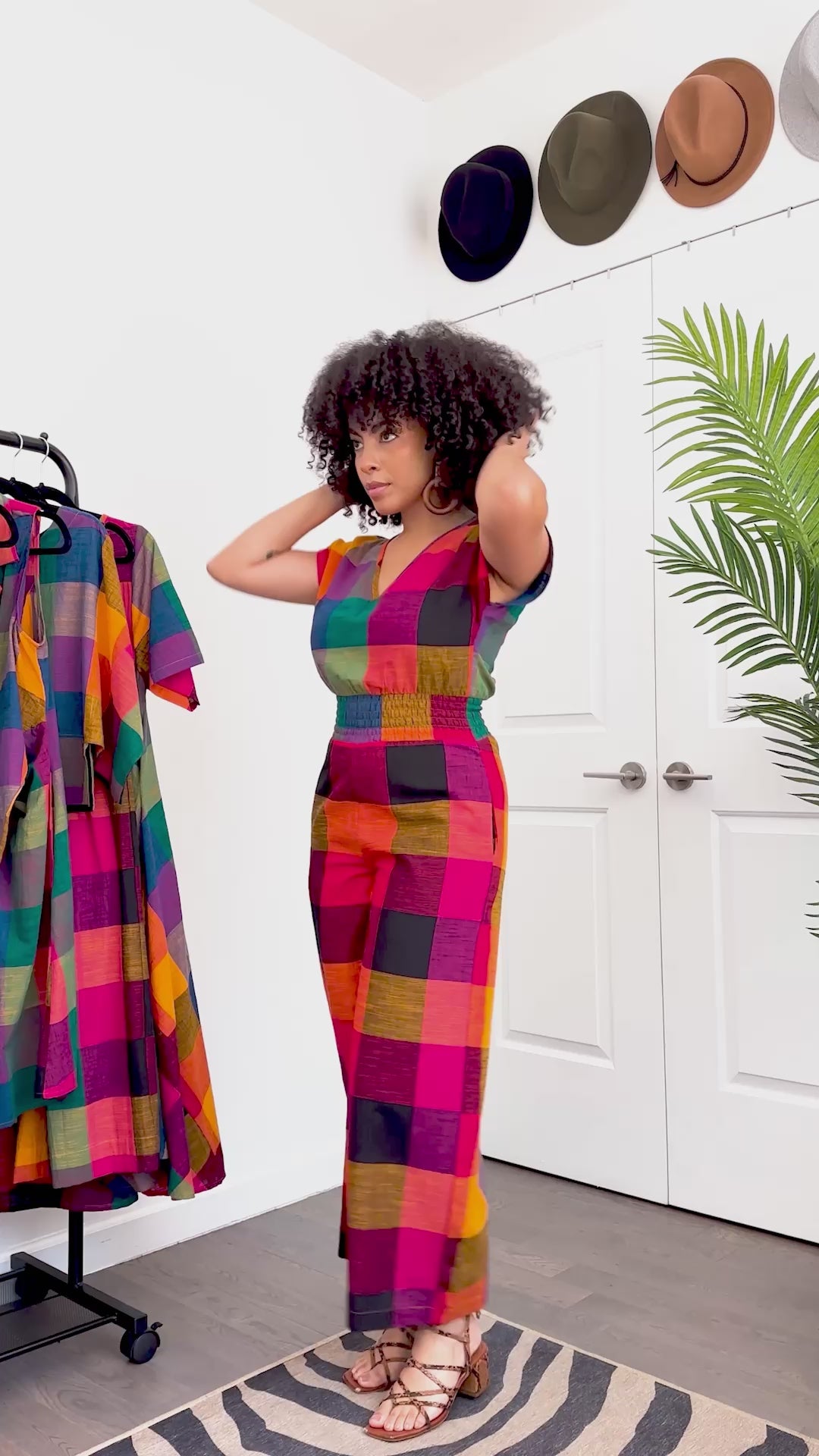 MARIE CINCH JUMPER | MULTI CHEX