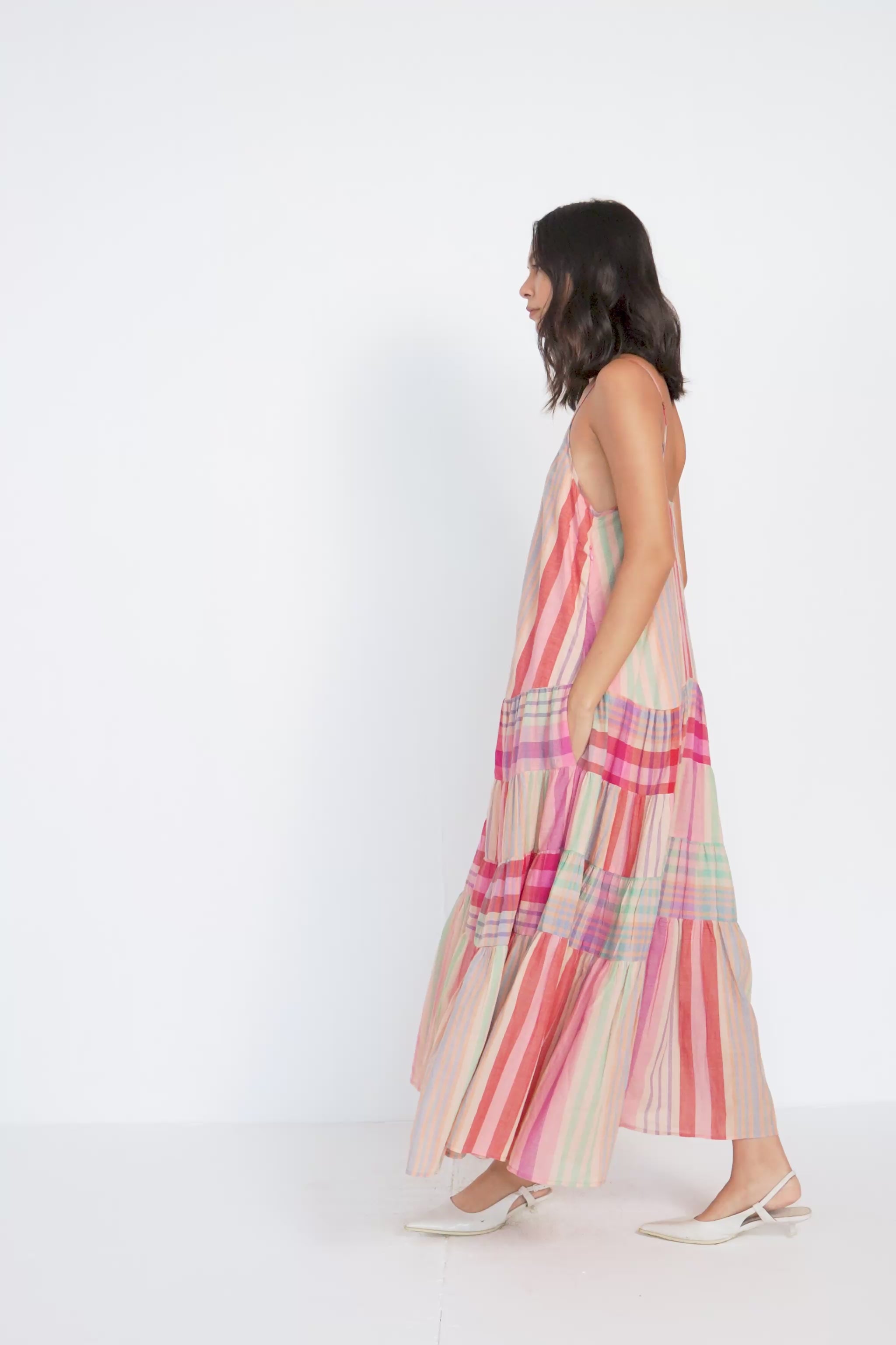 MORI DRESS | POPSICLE CHEX + STRIPE