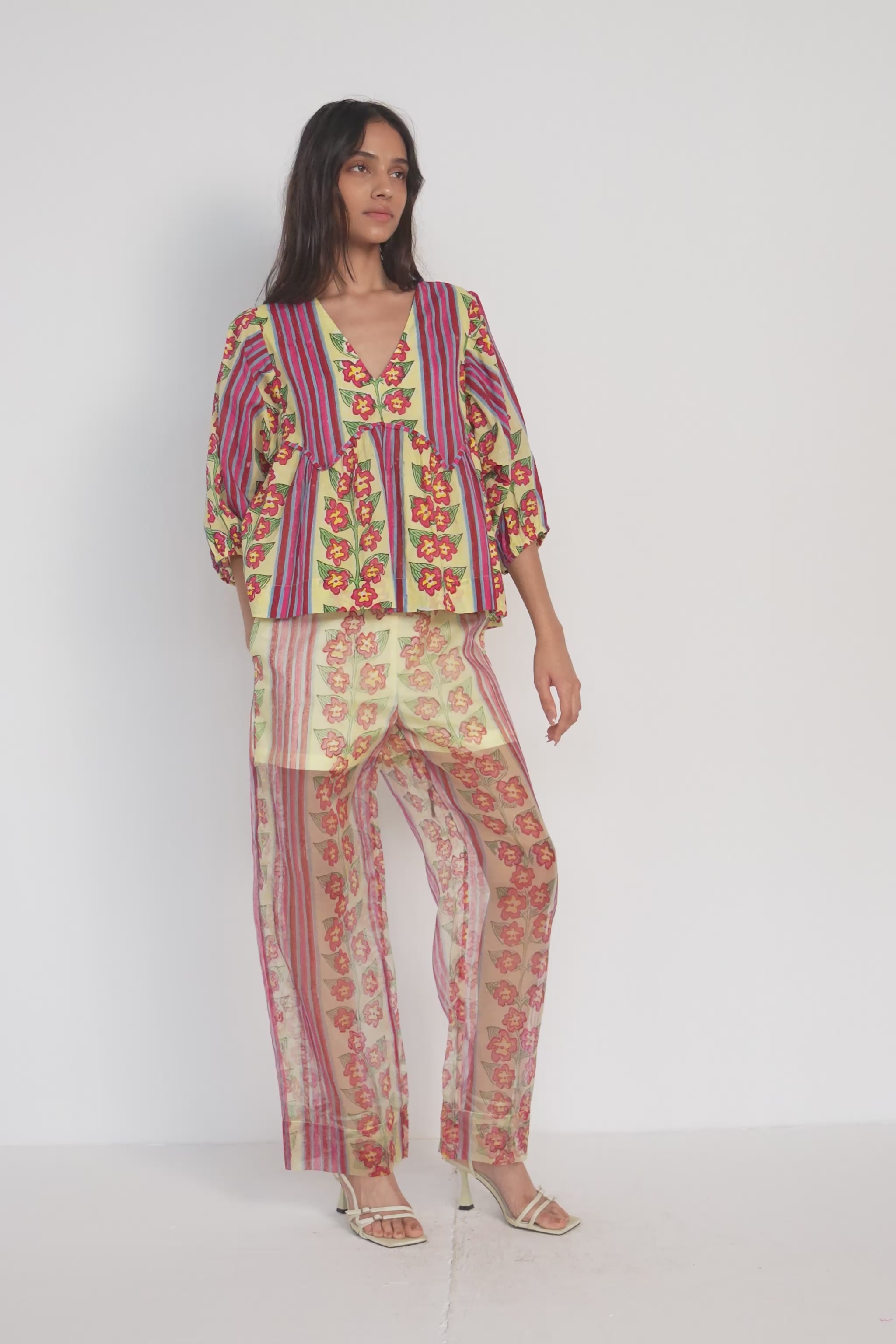 SELENE TOP | BUTTERCREAM IRIS