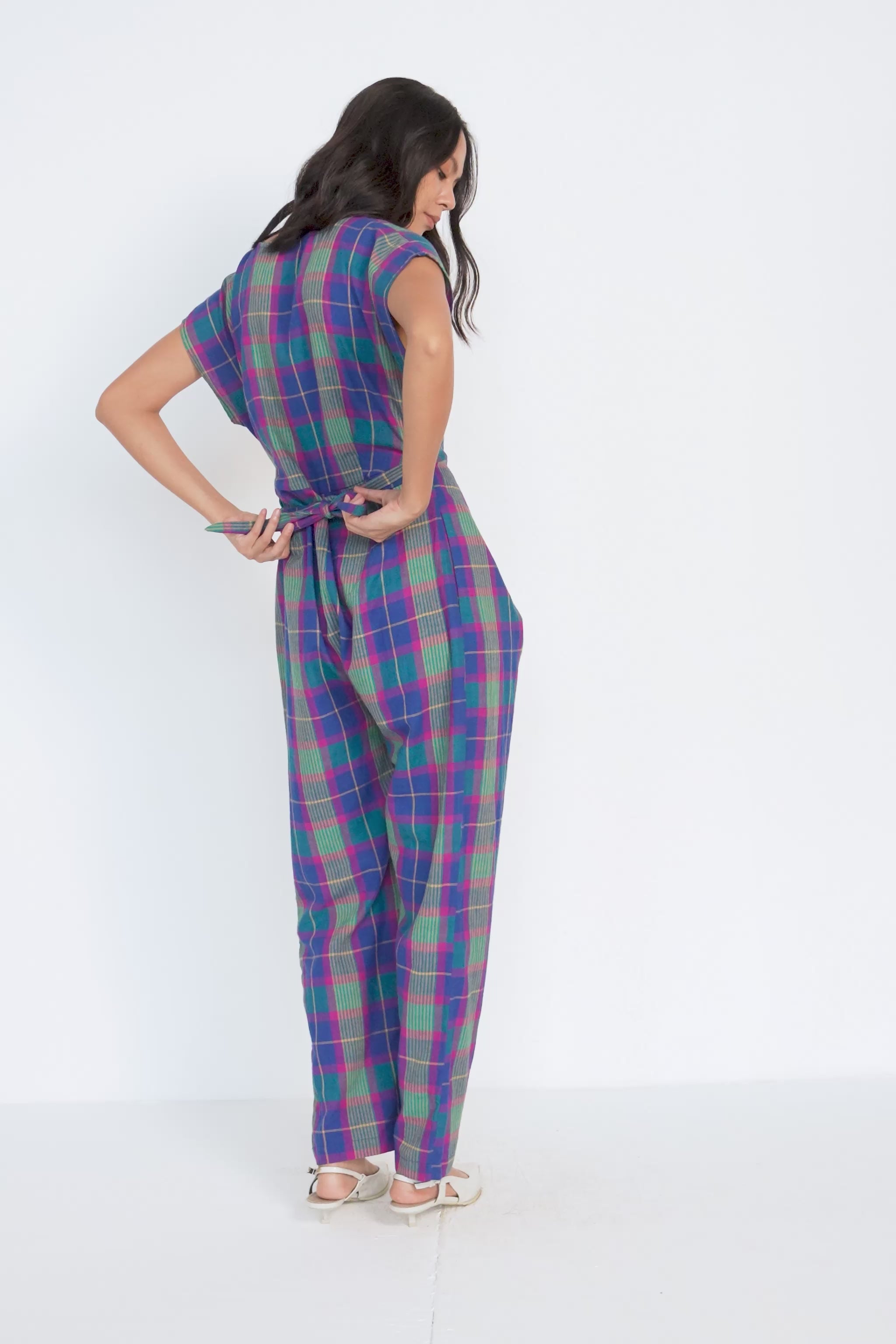 VENUS WRAP JUMPER | ELECTRIC IVY