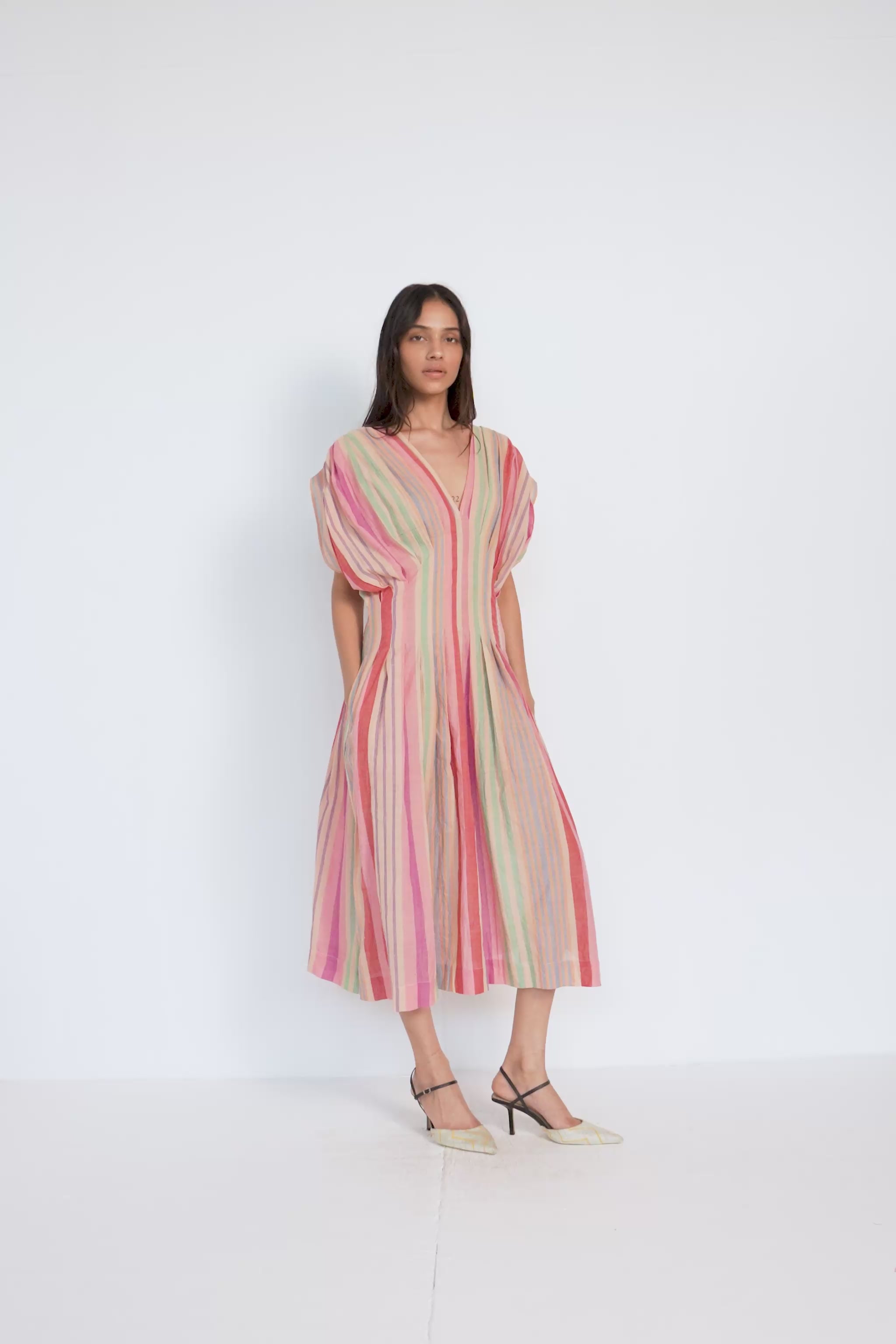 SOHO DRESS | POPSICLE STRIPES